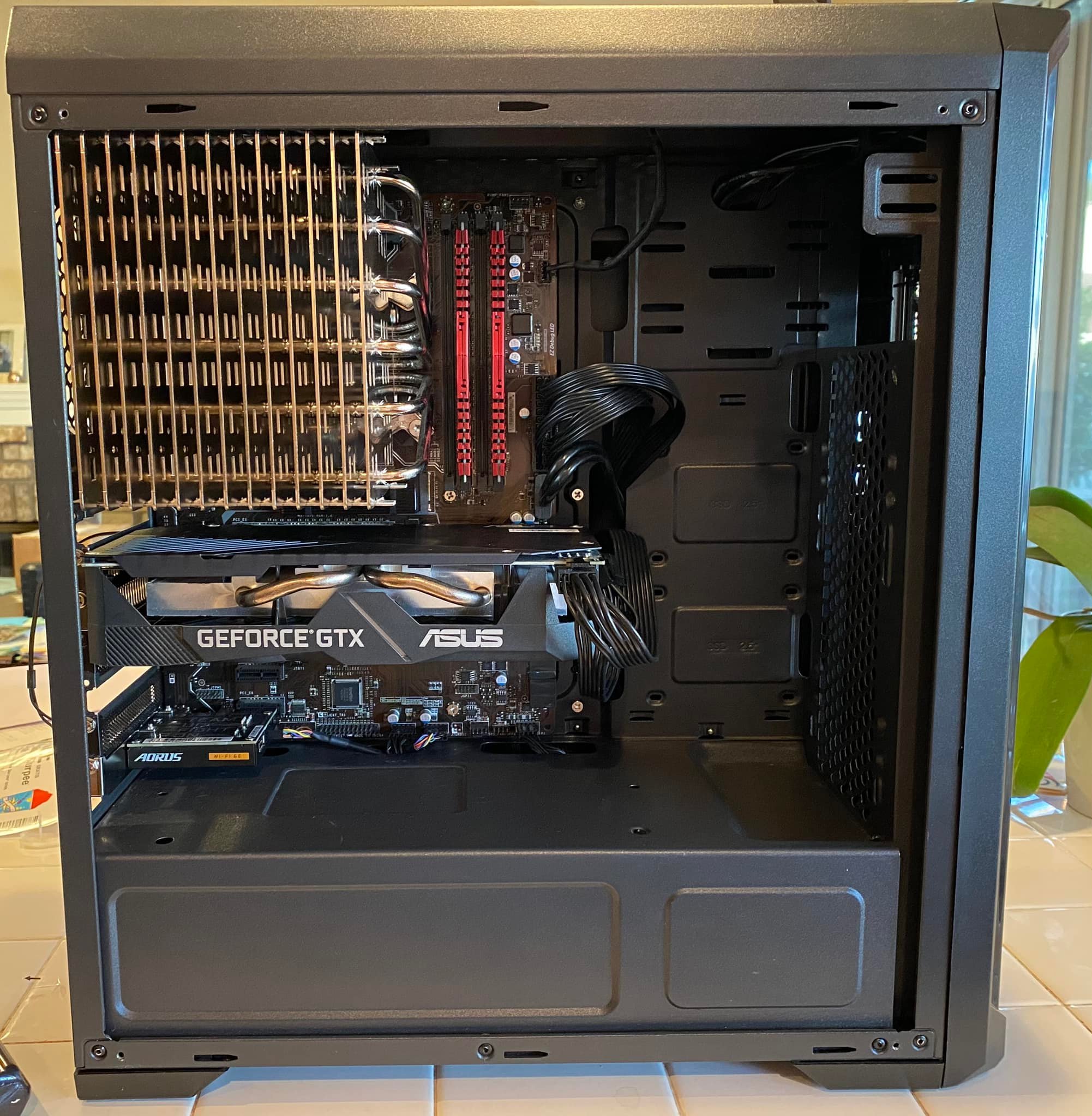 i7 7700 gaming pc build with 1660 super, upgrade planned