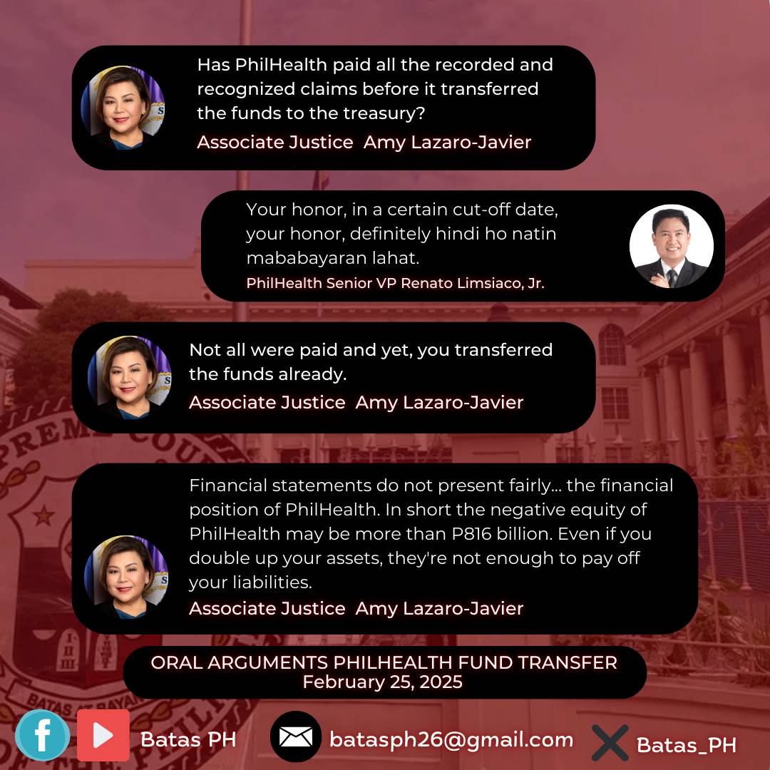 Batas PH - LOOK: Supreme Court Associate Justice Amy... | Facebook