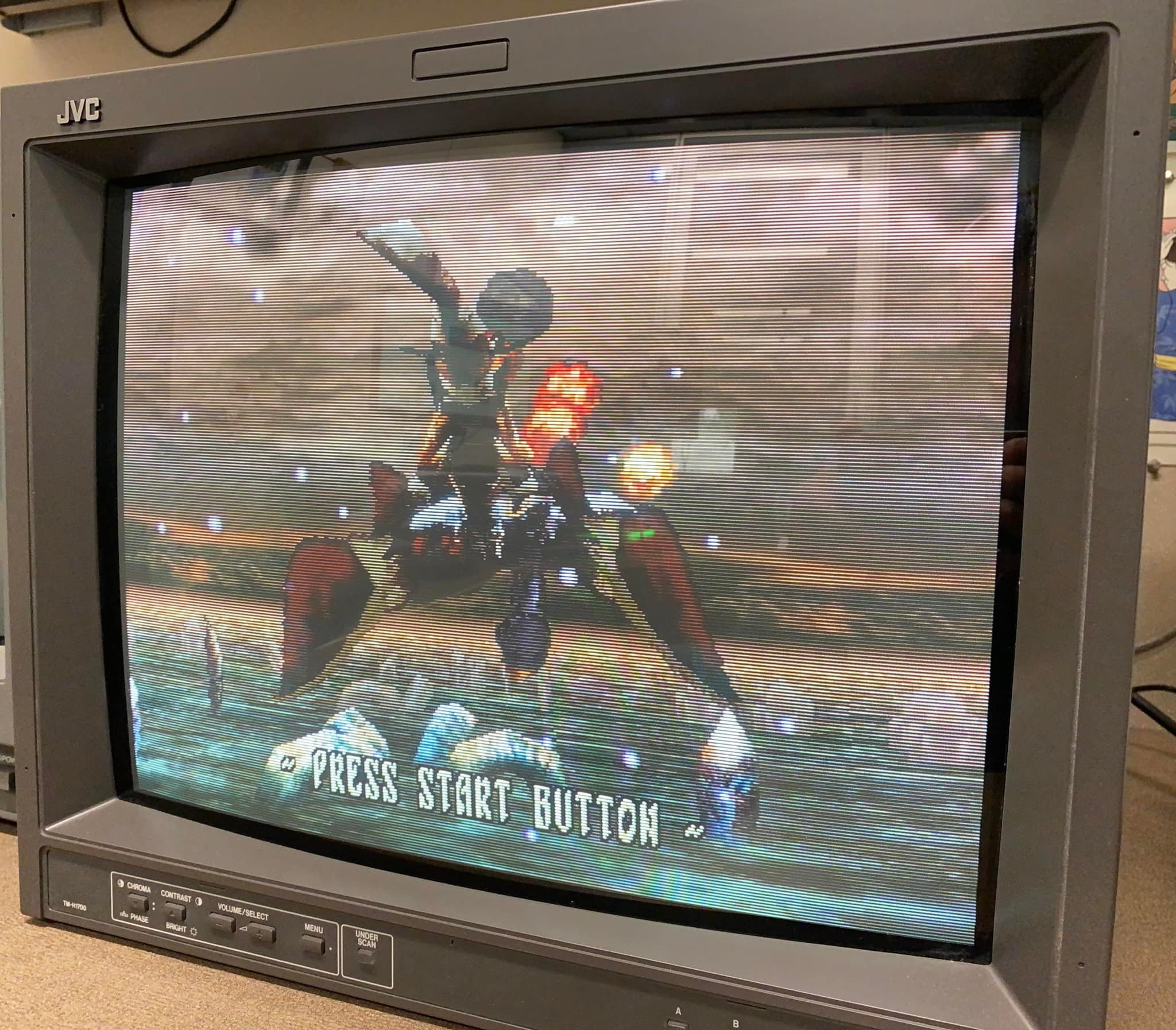 TM-H1700G monitor review and S-Video performance