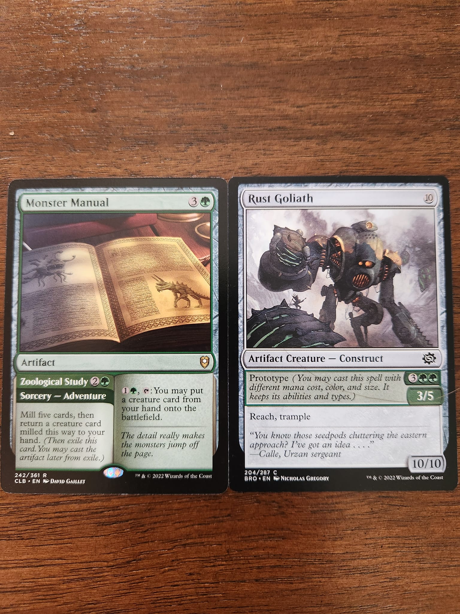 monster manual mtg card // Zoological Study [591] [Extended Art] [Commander Legends: Battle for Baldur's Gate] [Foil]  Face to Face Games You may cast the artifact later from exile.) How does the Monster Manual