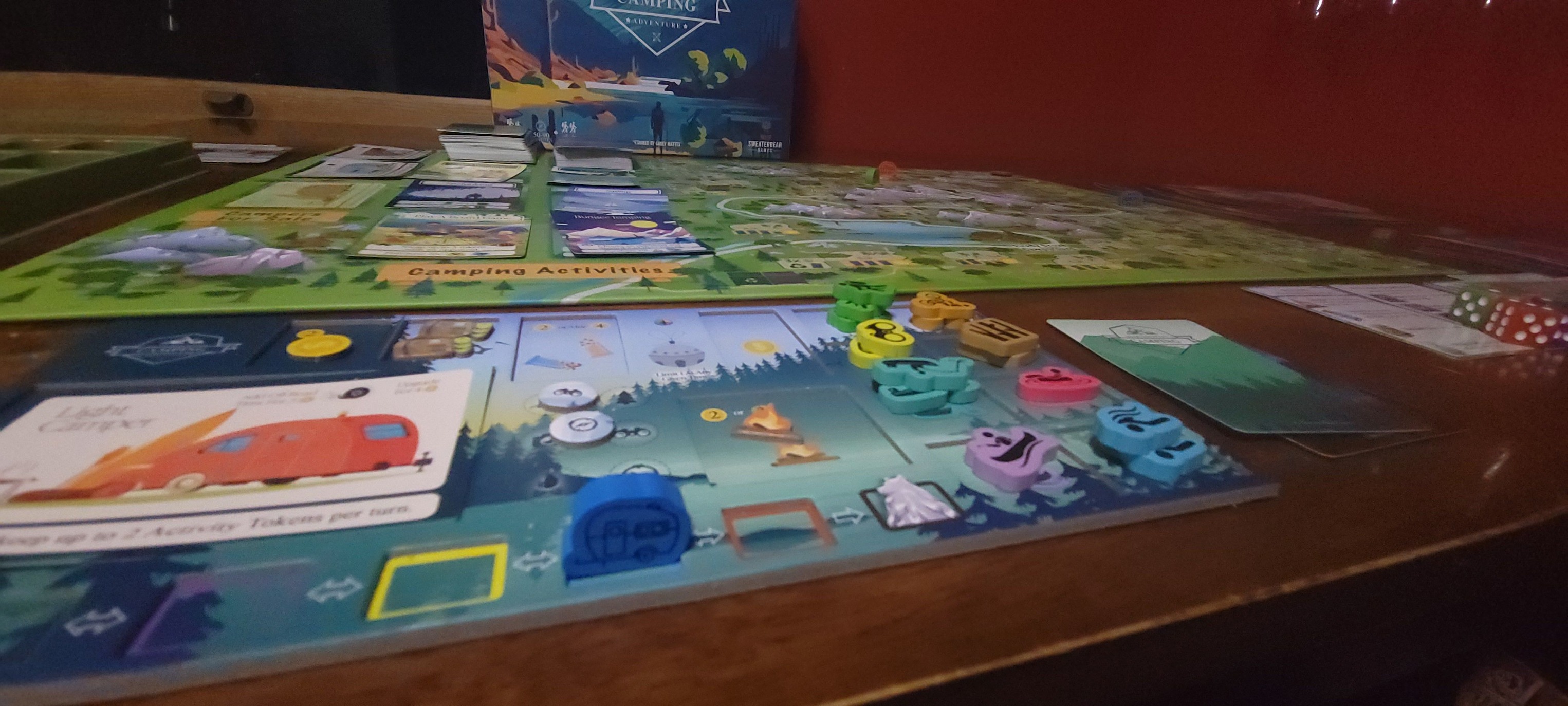 Sweaterbea Tavola Giochi Orso Mountain Campeggio Avventura