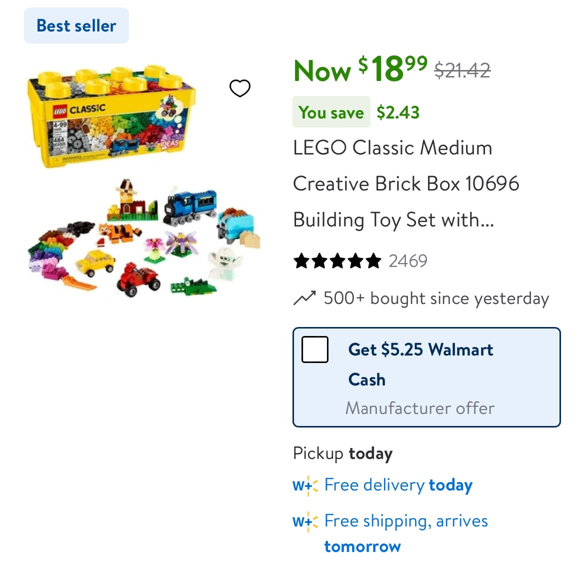 63% OFF and under $15!