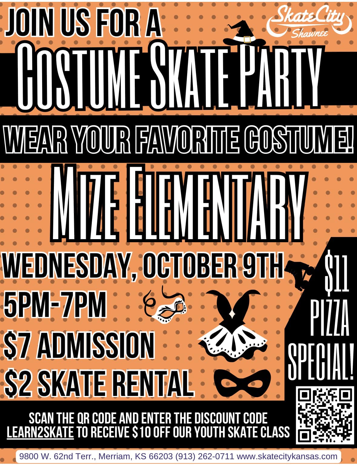 Maize South Intermediate Spirit Night at Carousel Skate