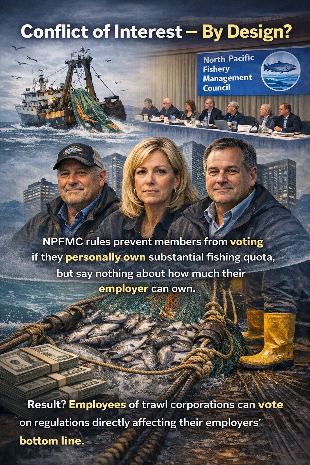 STOP Alaskan Trawler Bycatch | Should a vice president, or a COO of a ...
