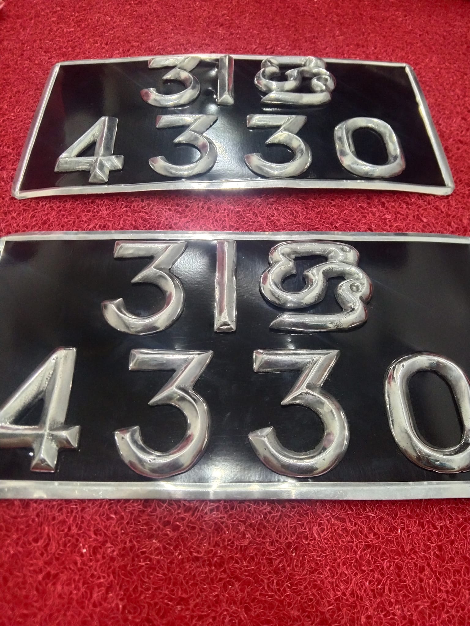 classic number plate store