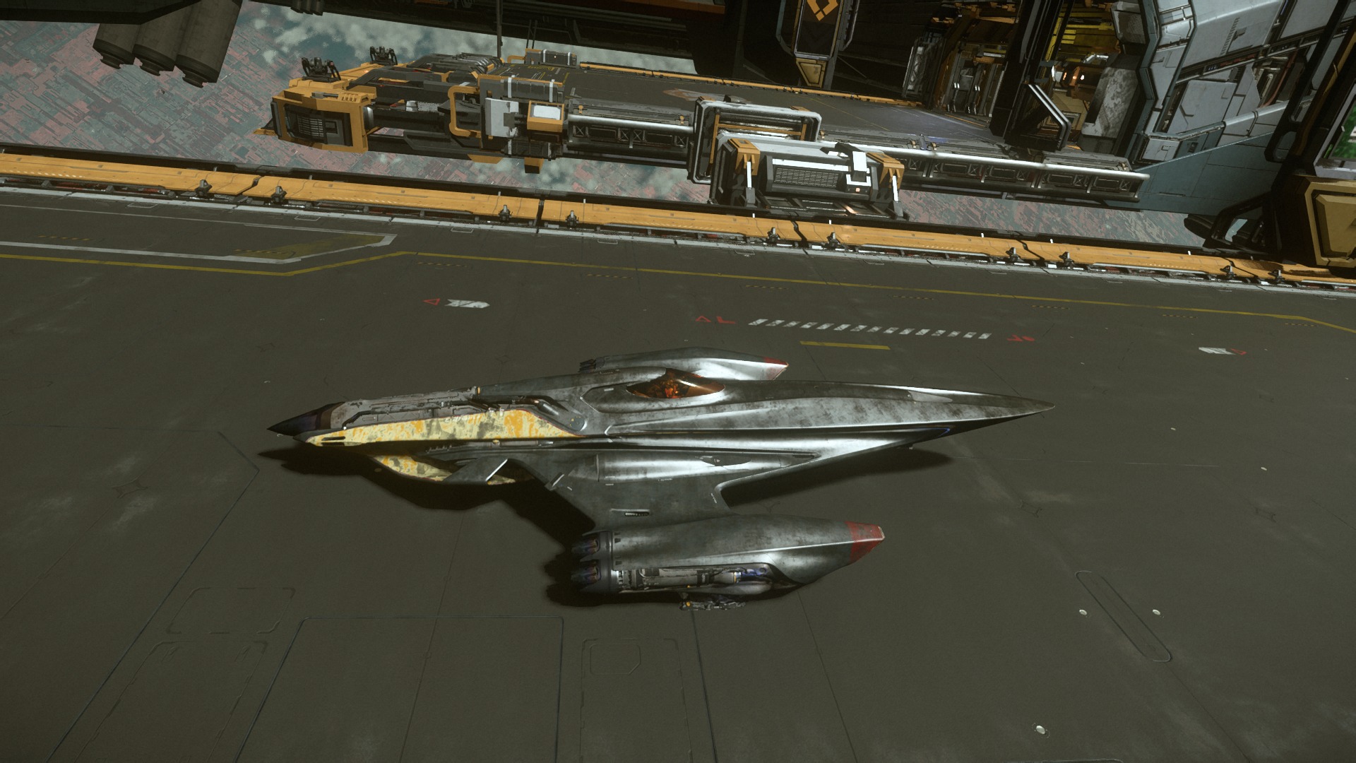 Star Citizen player's L-21 ship impounded and abandoned on a