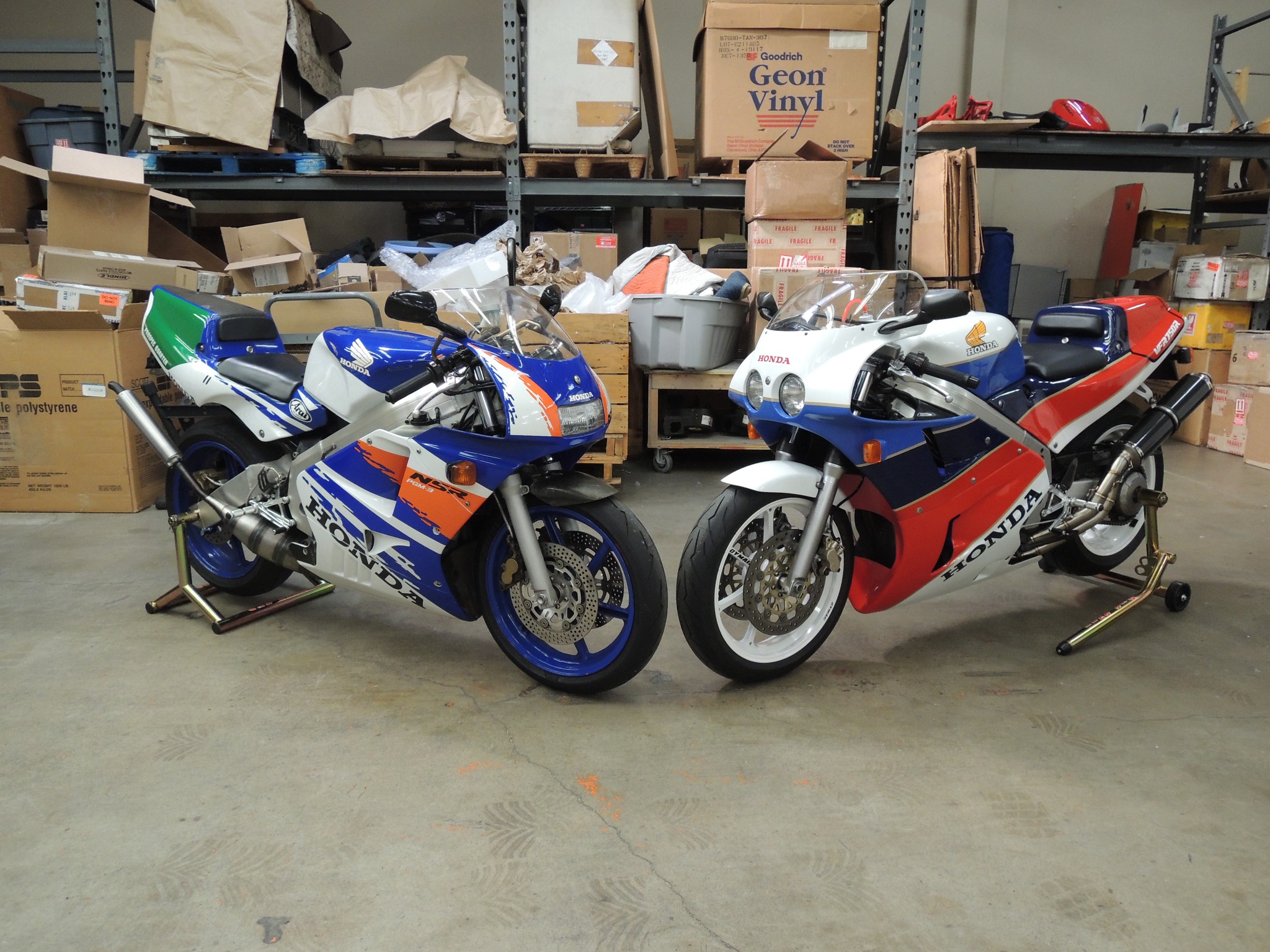 Many TYGA products on this beautiful NSR150SP such as seat cowling