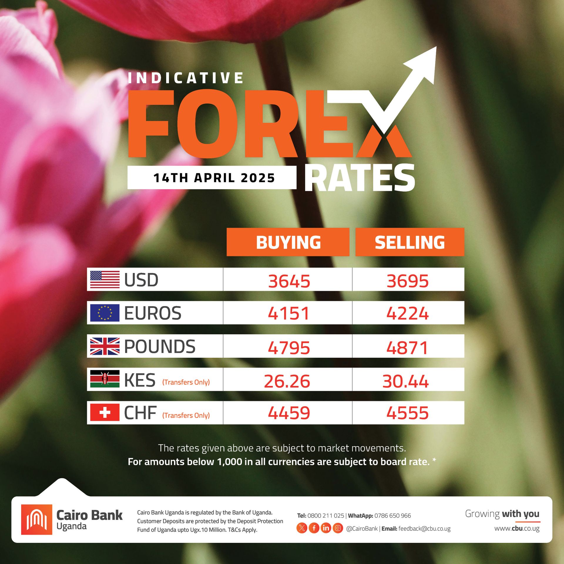 Cairo - Forex Rates | 14 April 2025 The rates given are subject to ...