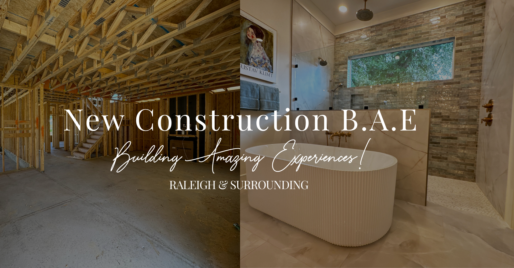 New Construction B.A.E Building Amazing Experiences | Raleigh ...