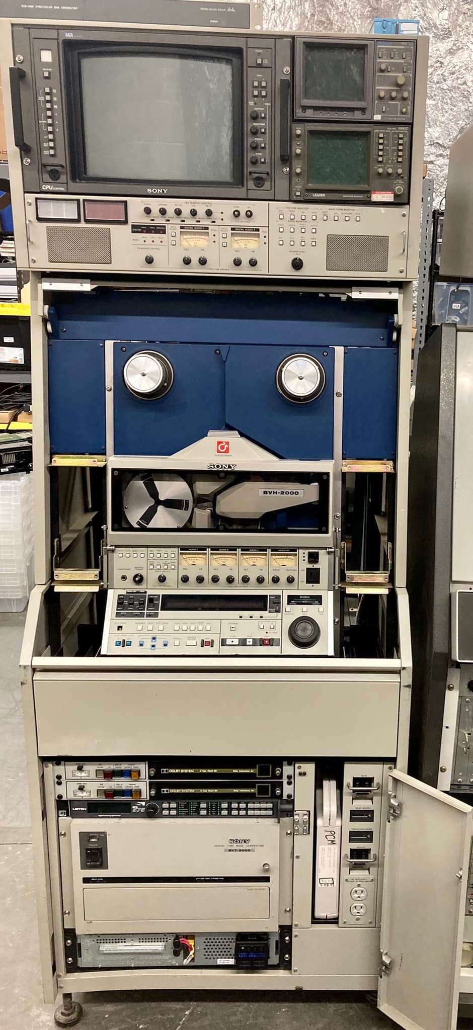 BVH-2000 setup with 4 Z-80 CPU's