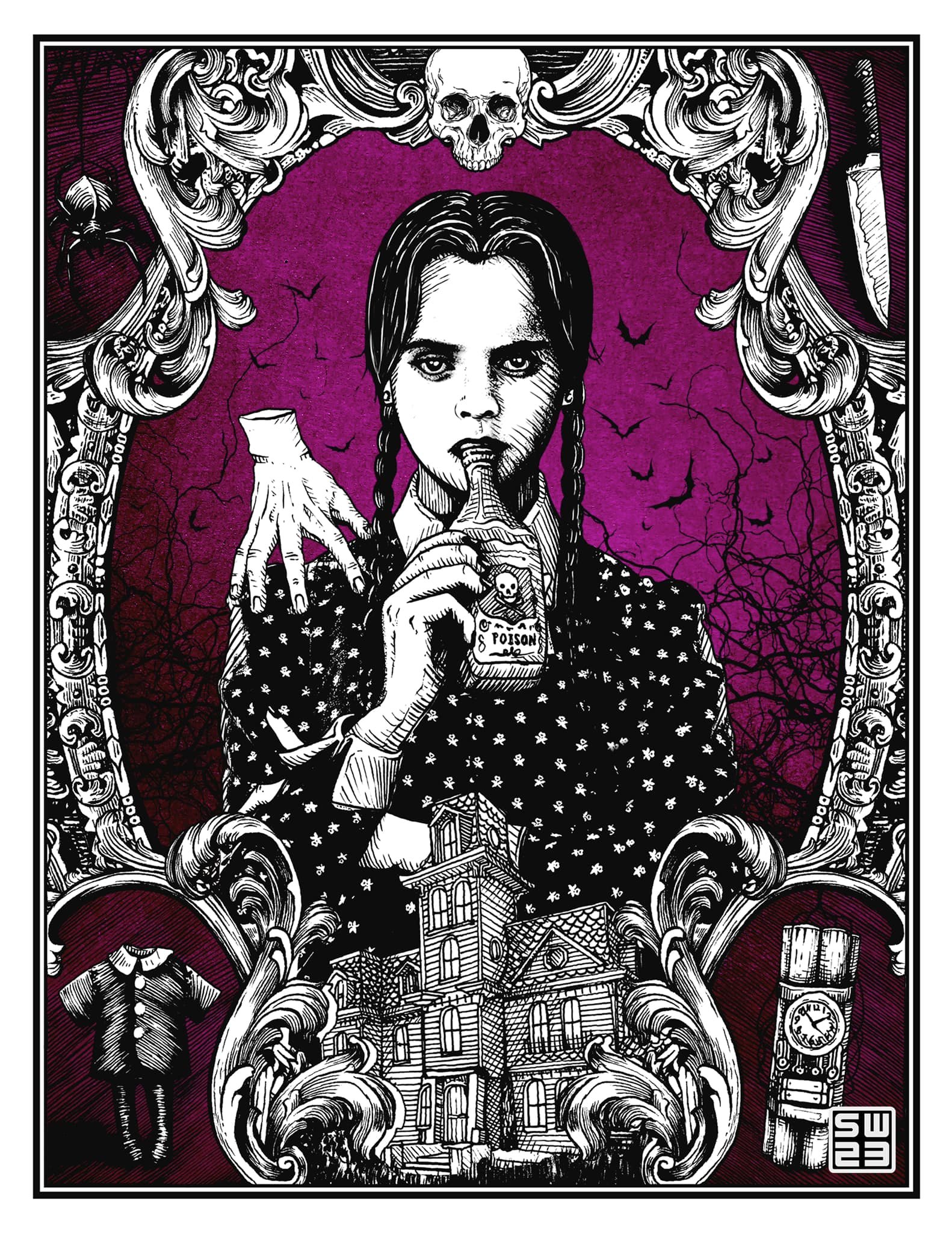 THE NAPKIN ART OF TIM BURTON. This mini companion to the award