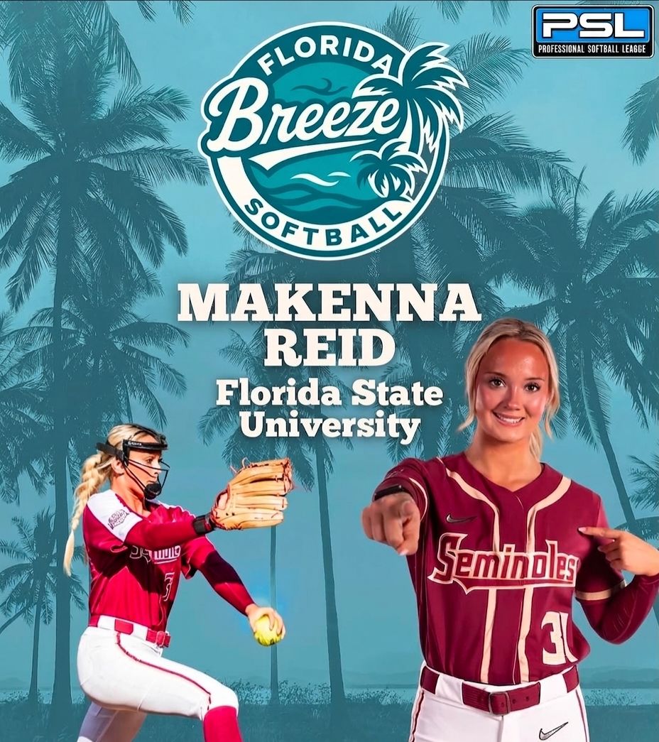 Makenna Reid joins Florida Breeze professional softball league