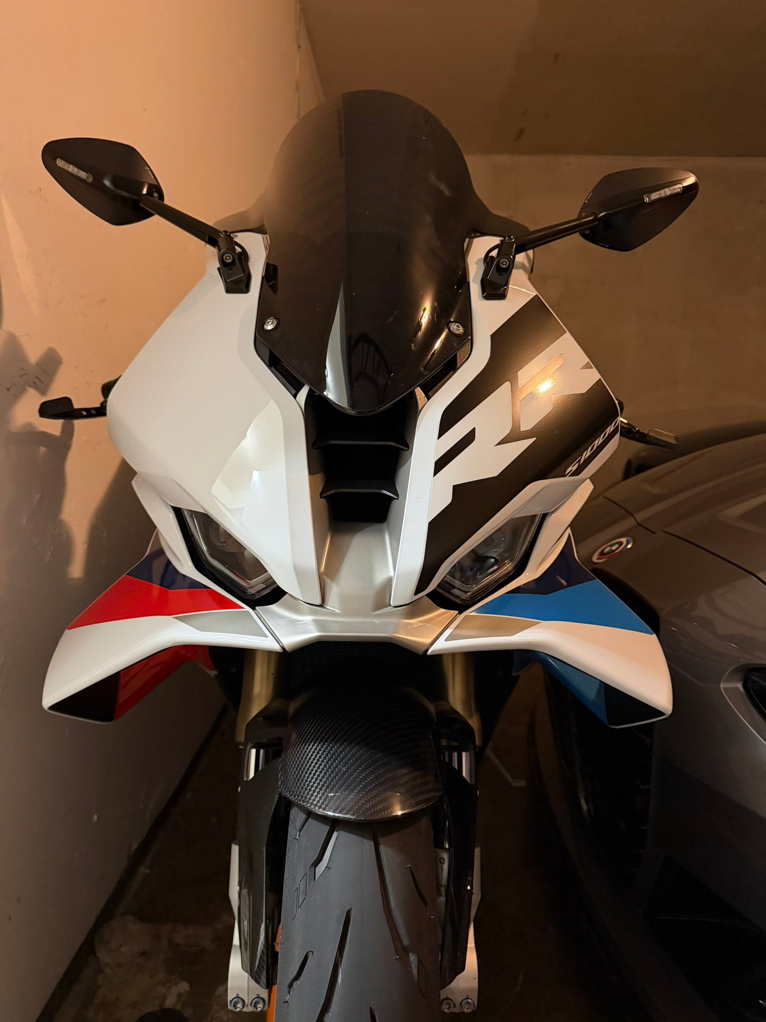 Veloce L mirrors vs Rizoma Stealth on BMW motorcycle