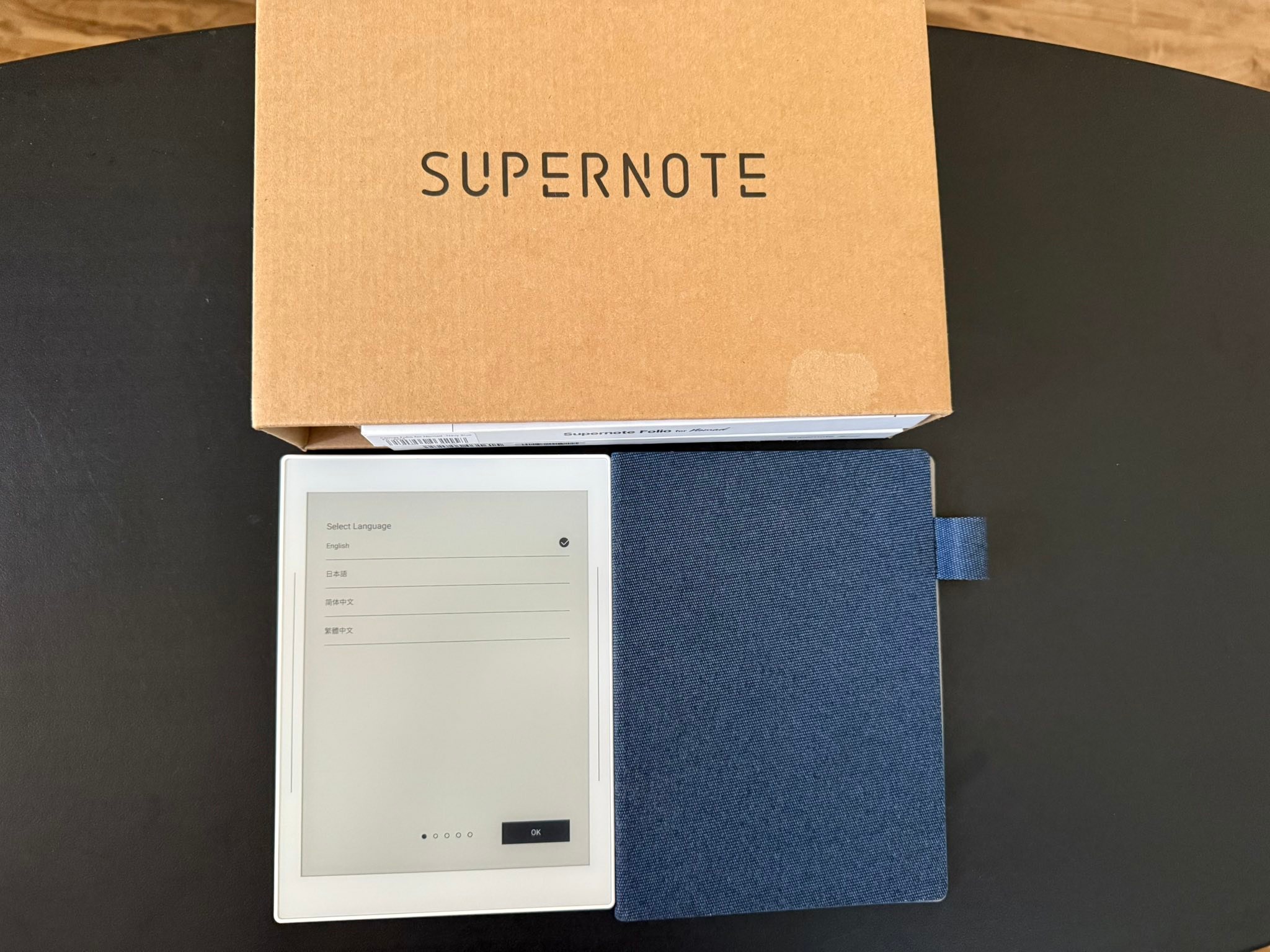 Supernote Nomad A6x2 order and setup