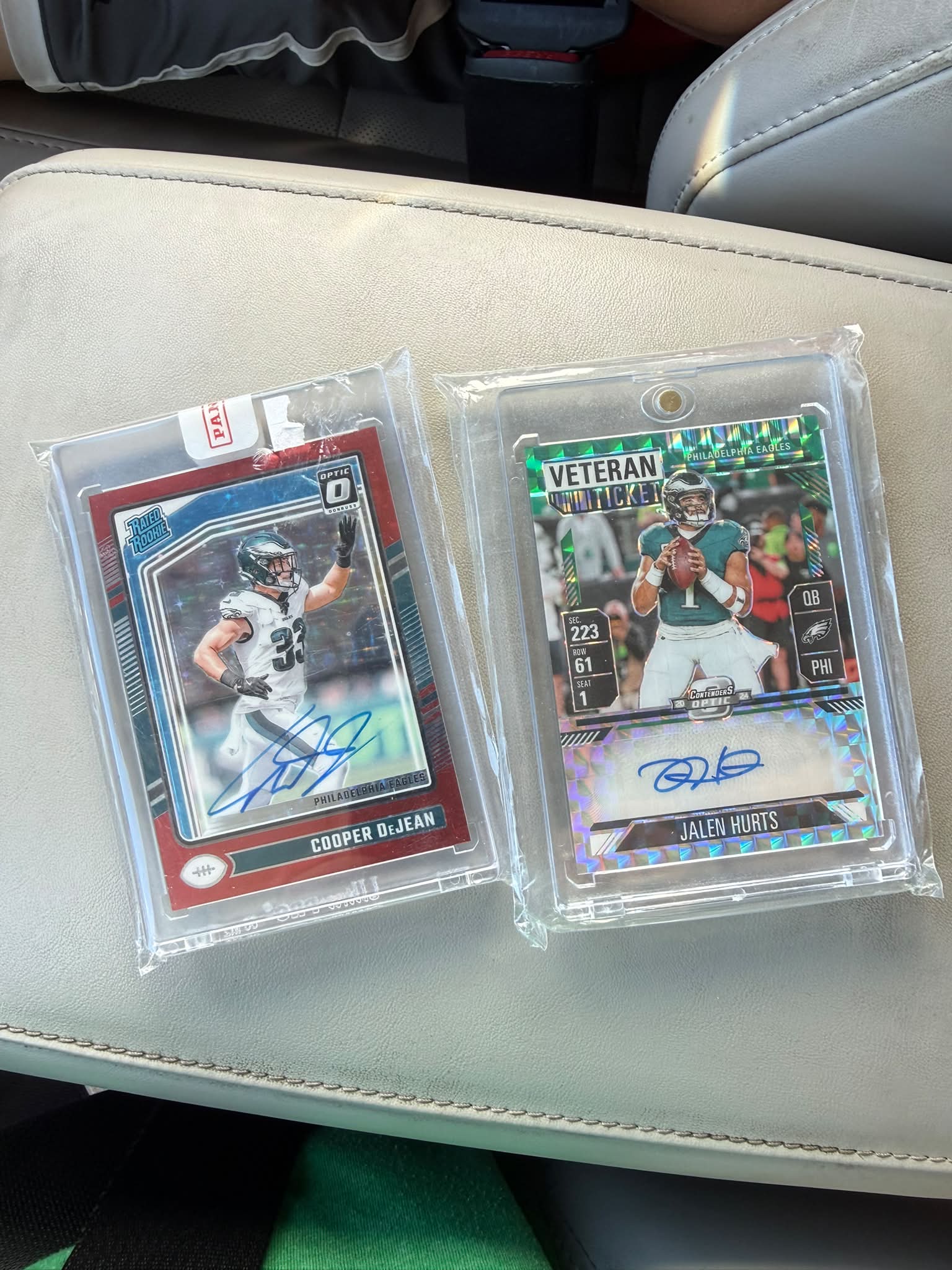 Very happy with this nonsense I traded for at a card show.