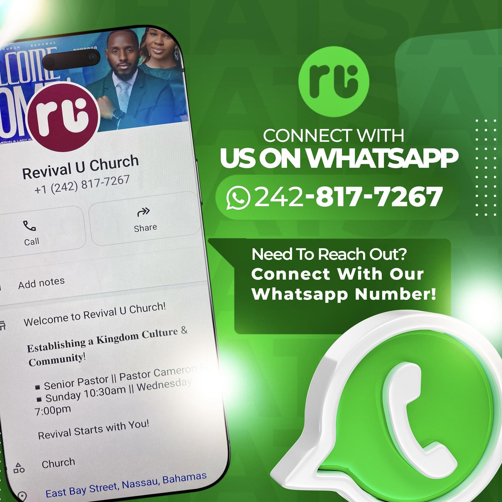 Revival - We’re thrilled to announce the launch of our new WhatsApp ...