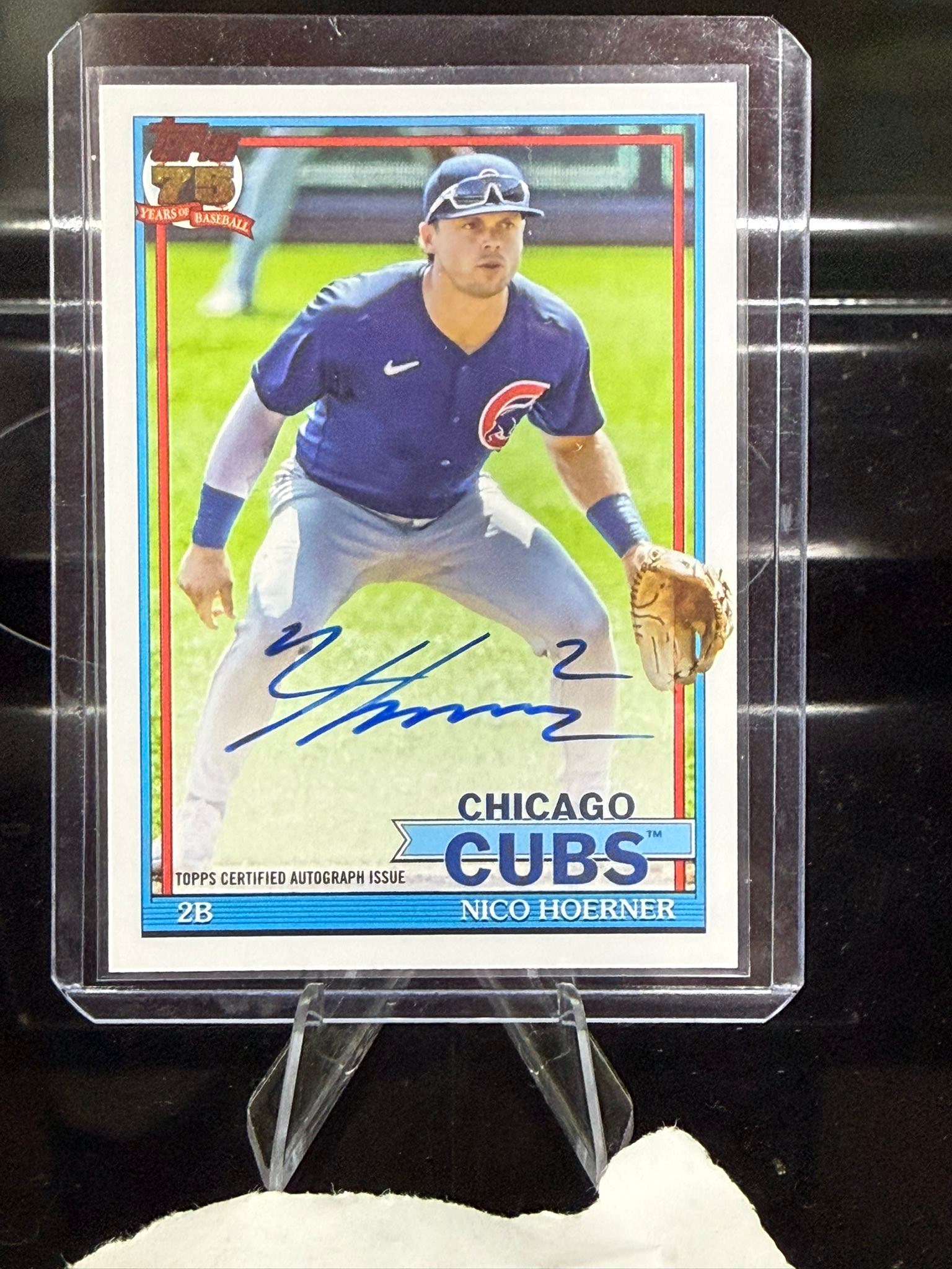 ?? Auction: Topps Nico Hoerner Chicago Cubs Rare On Card Auto ??