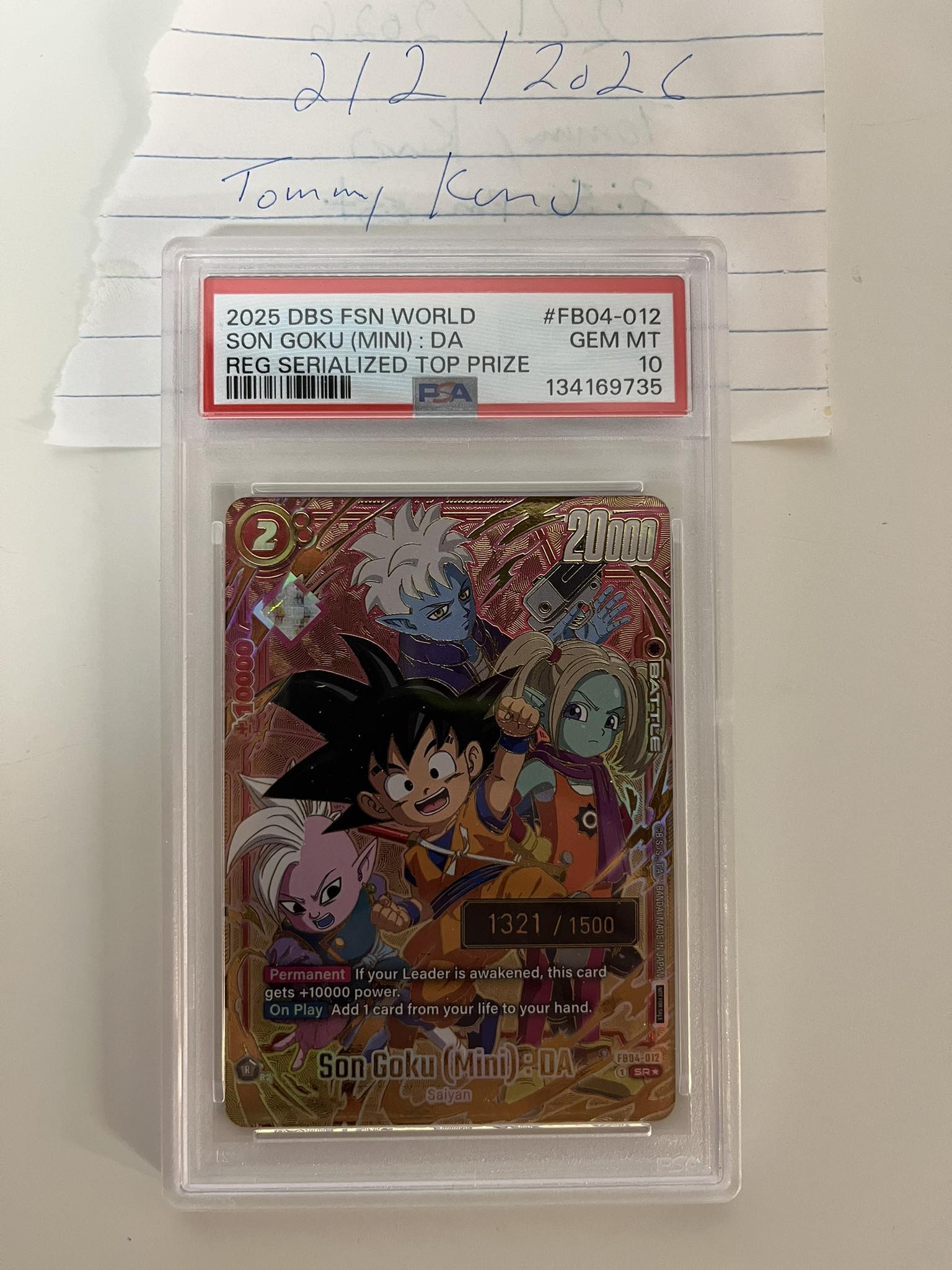 FS PSA10 (HOLD)