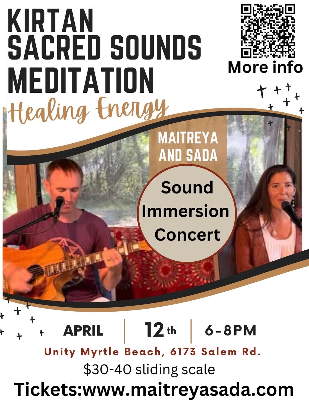Kirtan, Sacred Sounds & Meditations with Maitreya & Sada
