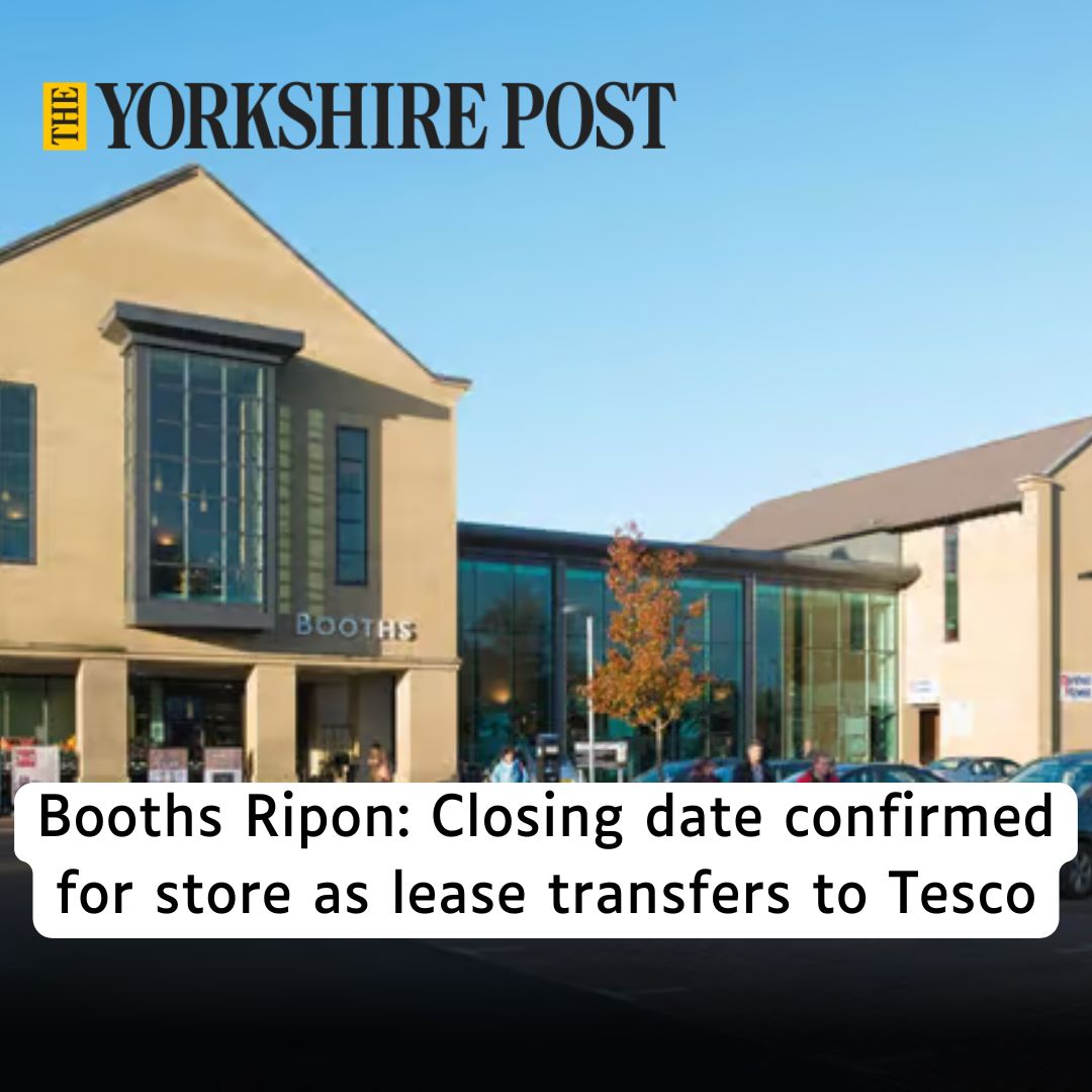 Yorkshire Post - The supermarket chain Booths has... | Facebook