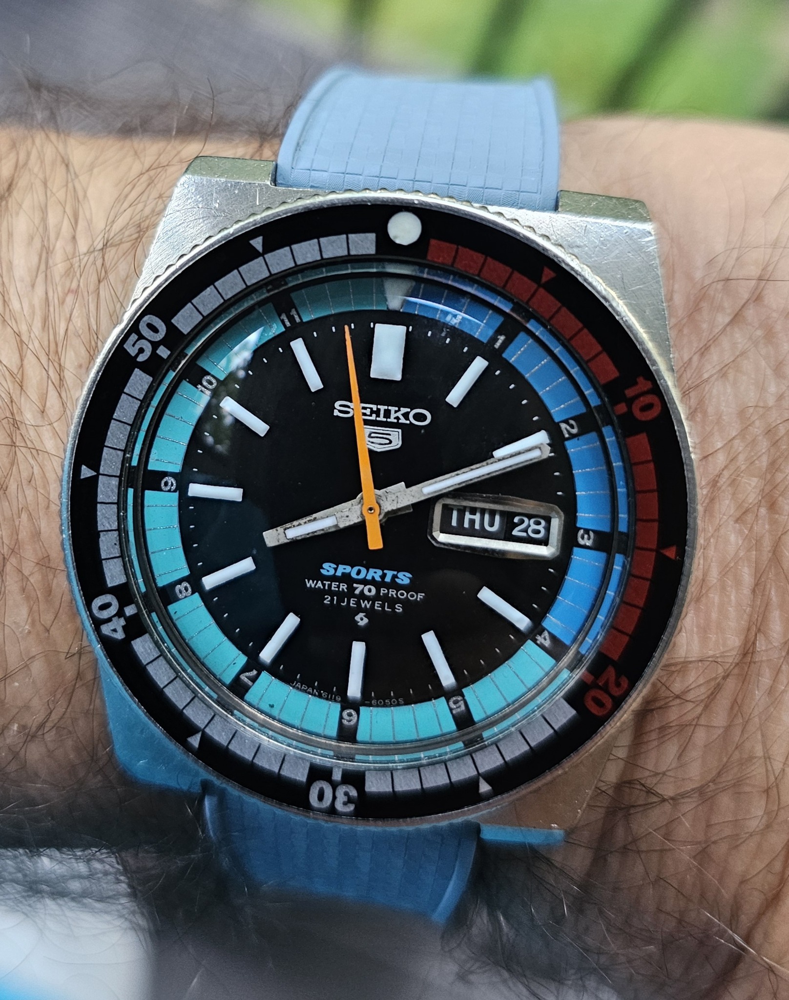 SEIKO 5スポーツ 6119-6050 レガッタタイマー