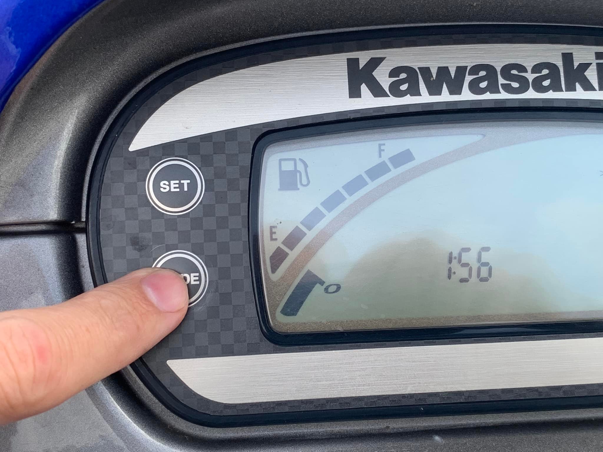 Where to find a junk Kawasaki STX15F or STX12F display for repair 
