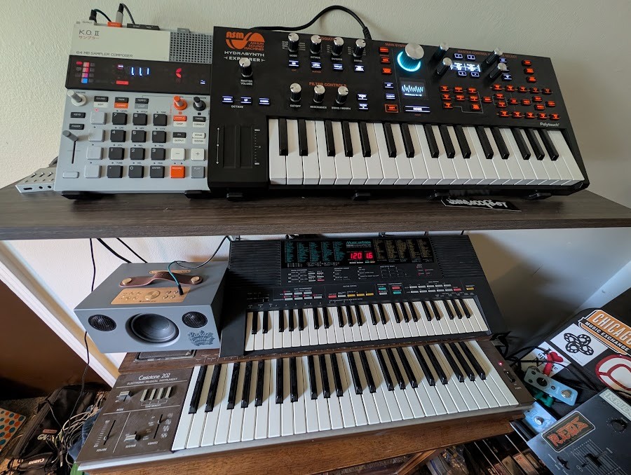 Yamaha PSS 780 FM synthesizer demo