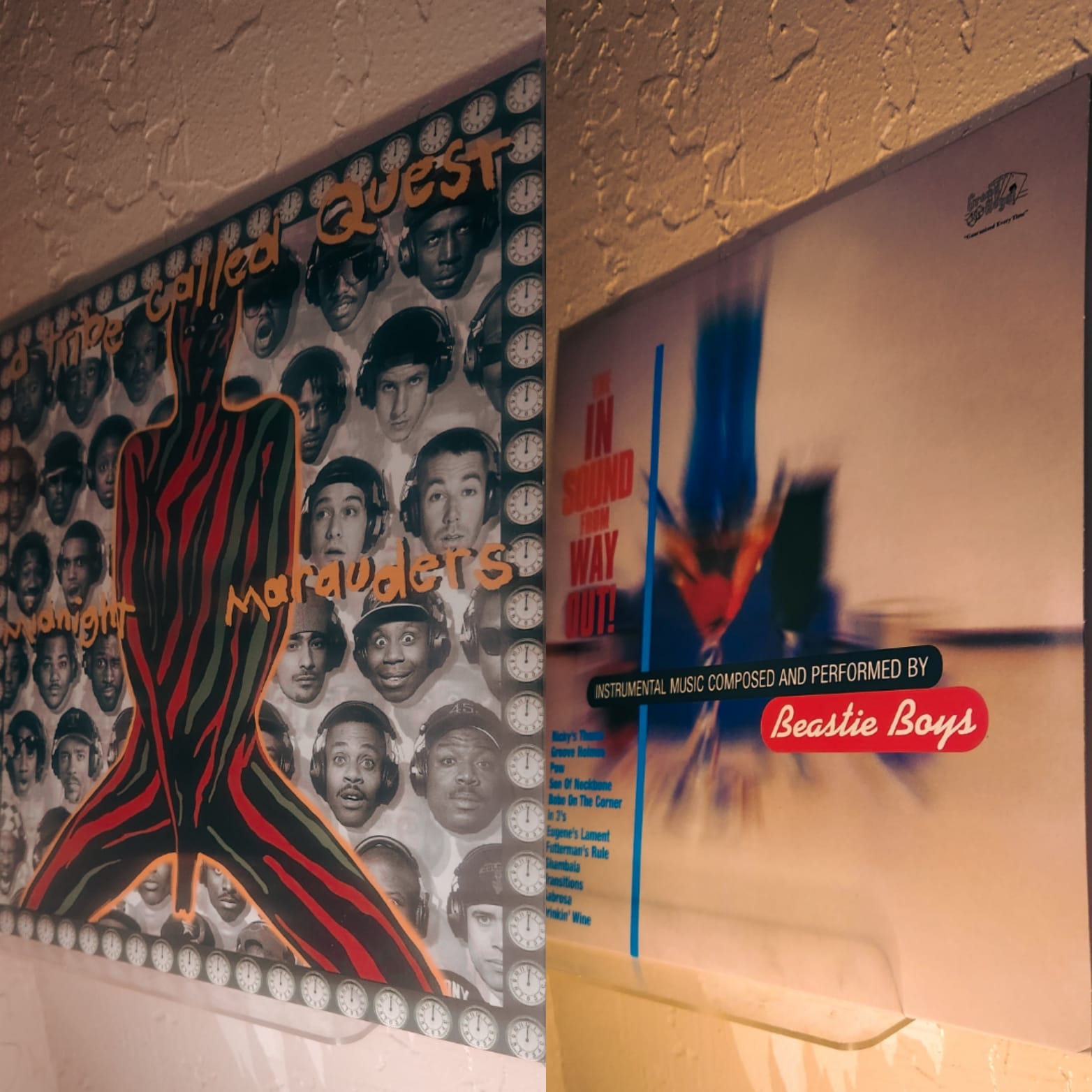 Favorite Vinyl Records from A Tribe Called Quest and Beastie Boys