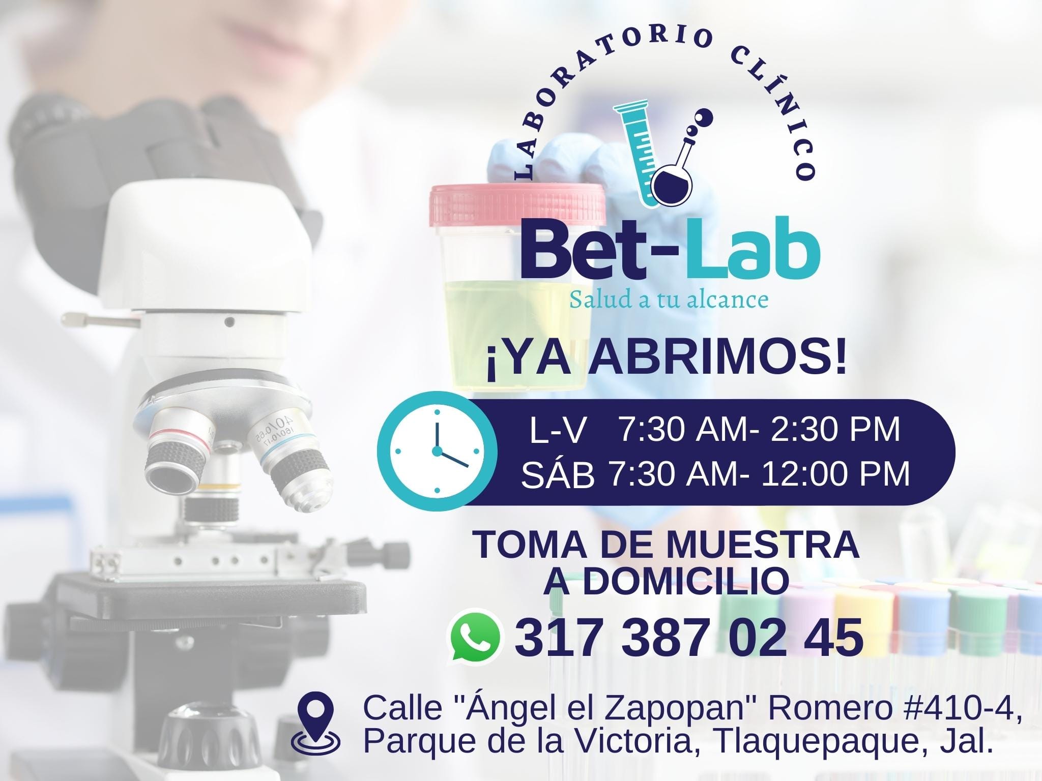 Laboratorio de Análisis Clínicos Bet-Lab | Tlaquepaque