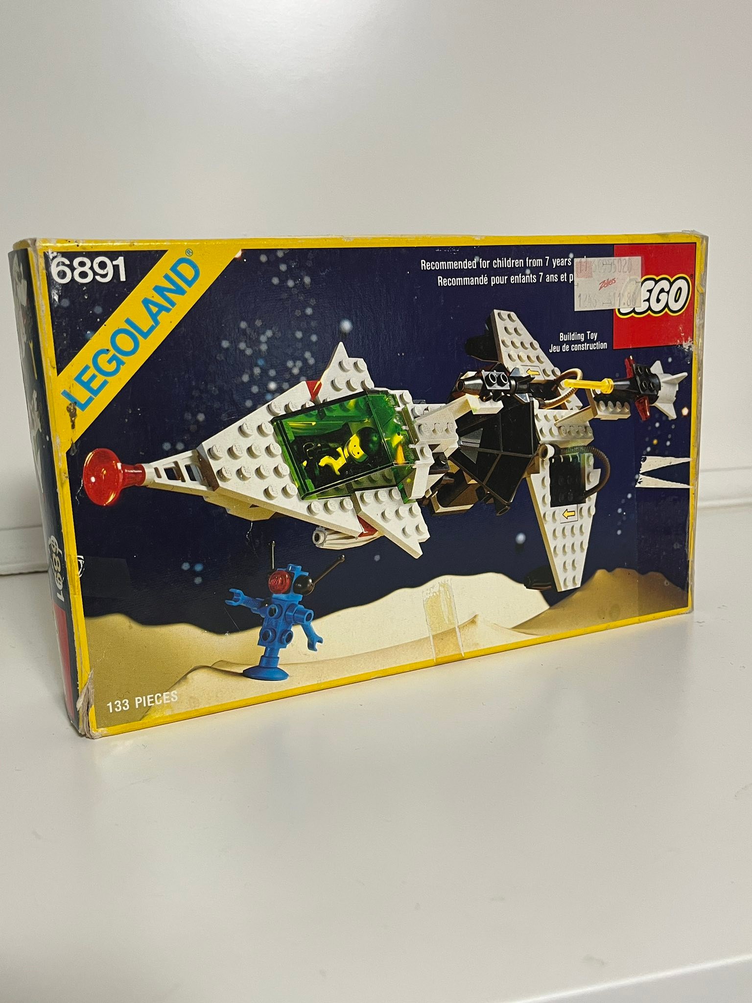 Lego 6891 Gamma V Laser Craft review