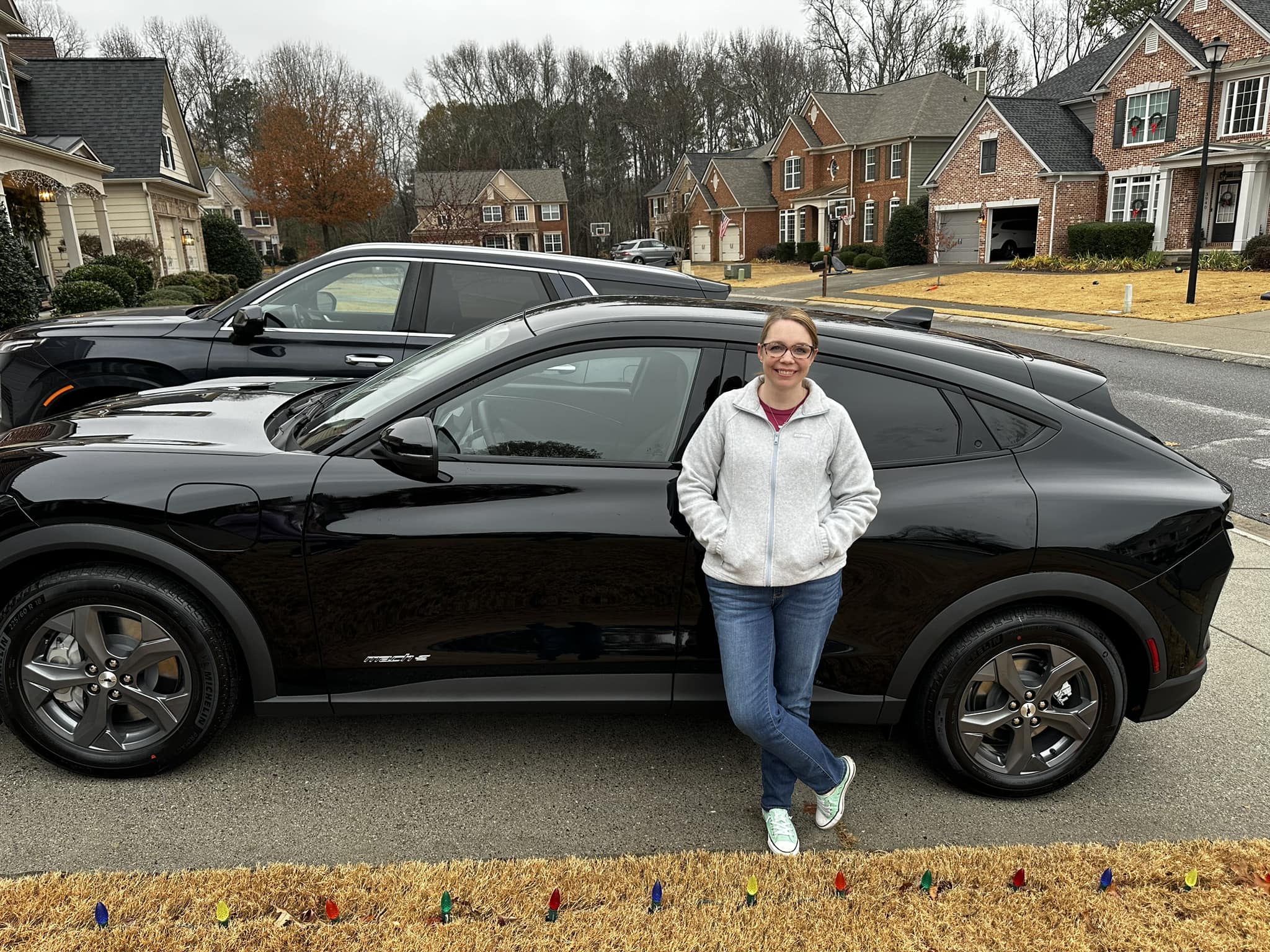 What is the mysterious km display on my Mustang Mach-E dash?