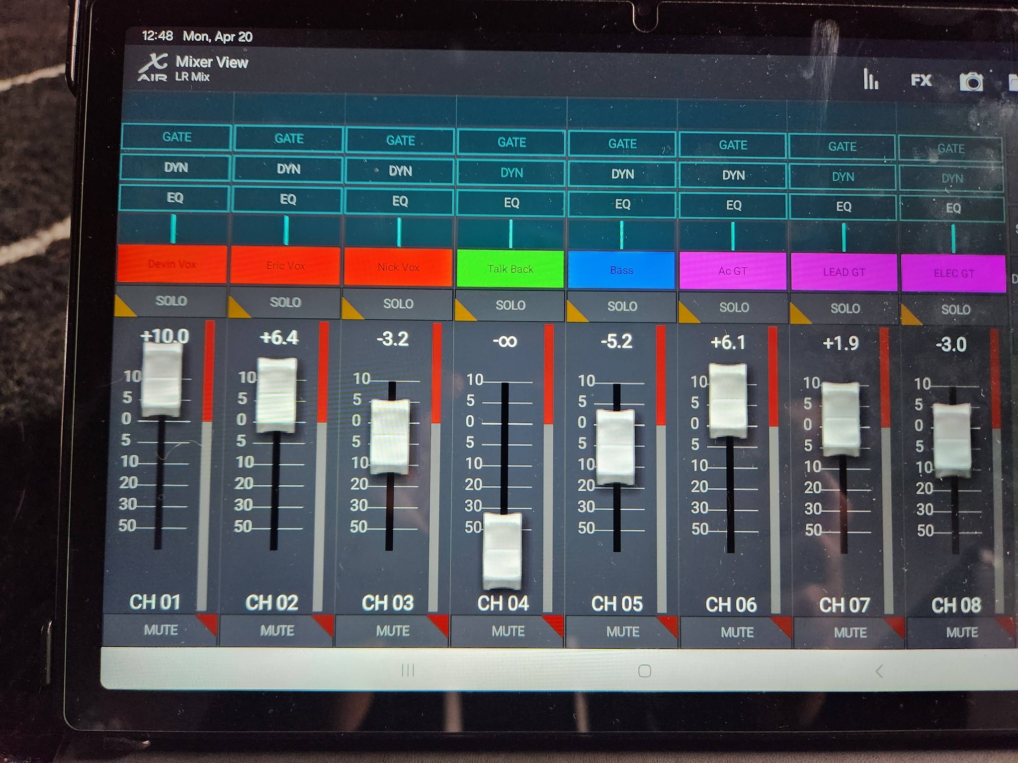 How to improve vocal clarity with X Air 18 and RCF 932A speakers?