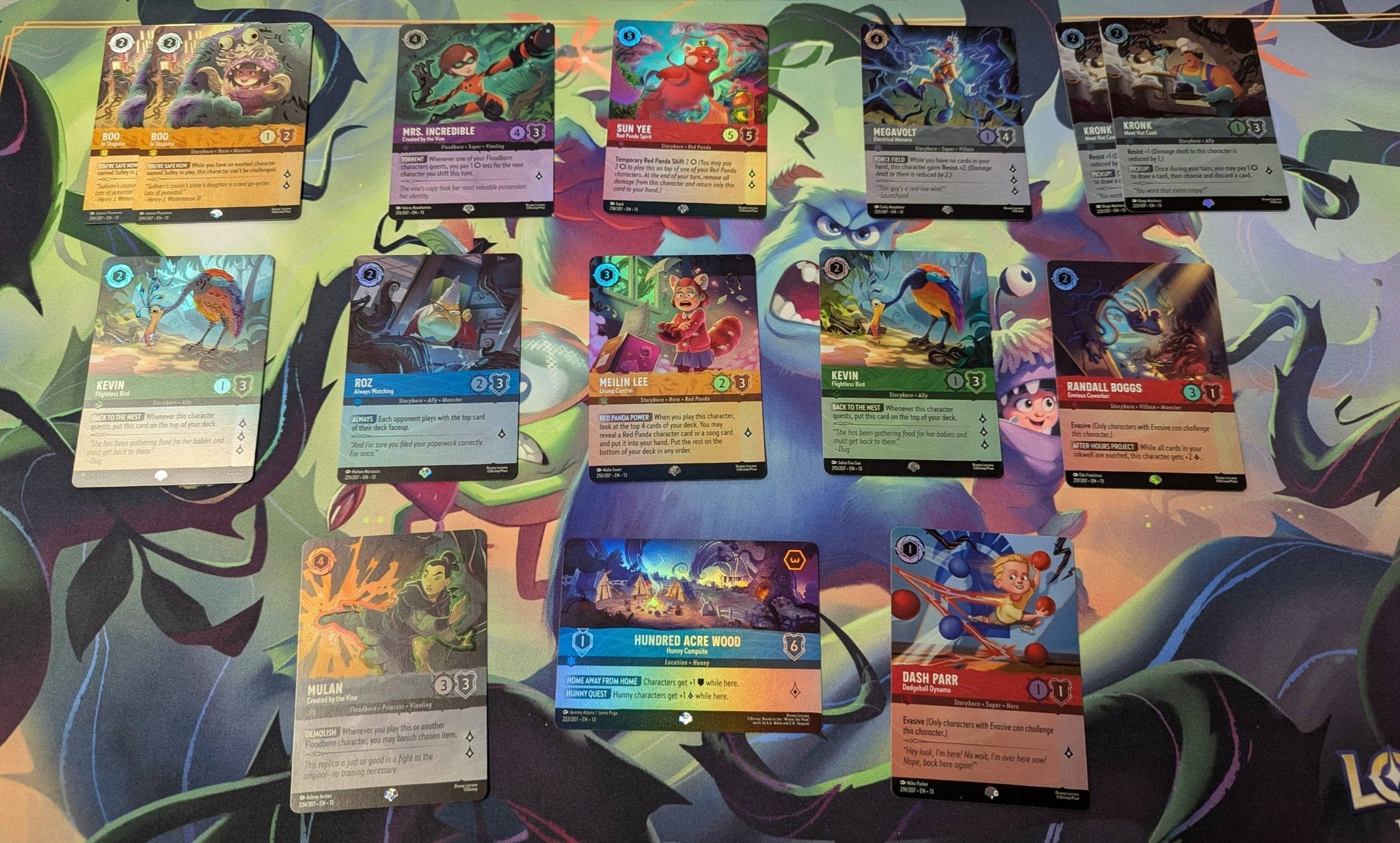 Disney Lorcana TCG reveals Maleficent and Diablo character cards