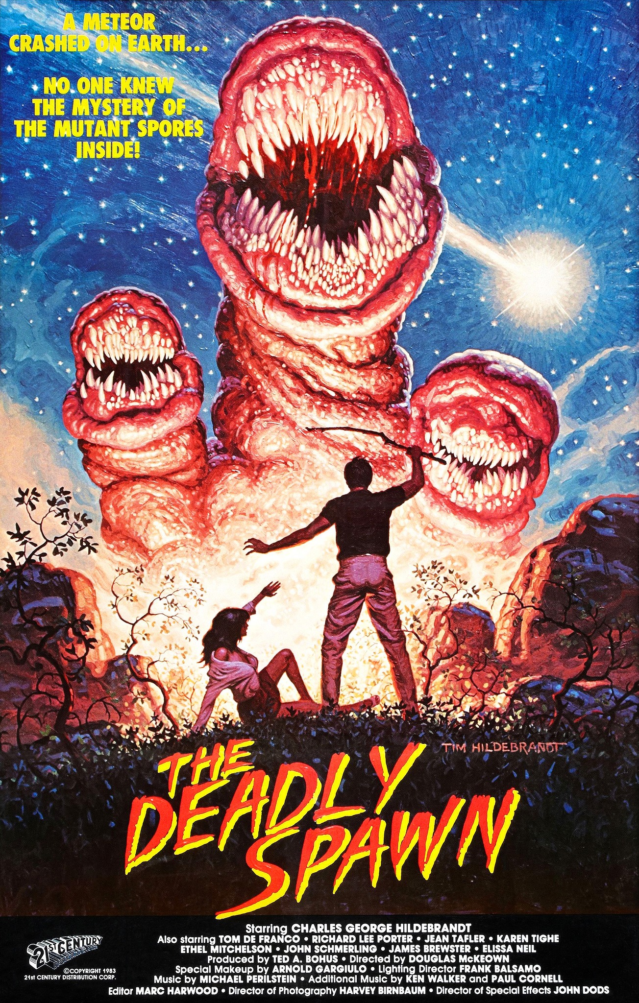 Released April 22, 1983, The Deadly Spawn is an American science