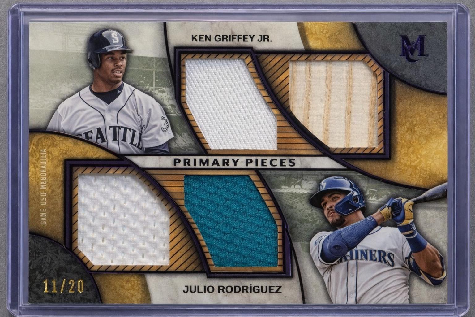 Pulled Ken Griffey Jr autograph from 2025 Topps Series 2