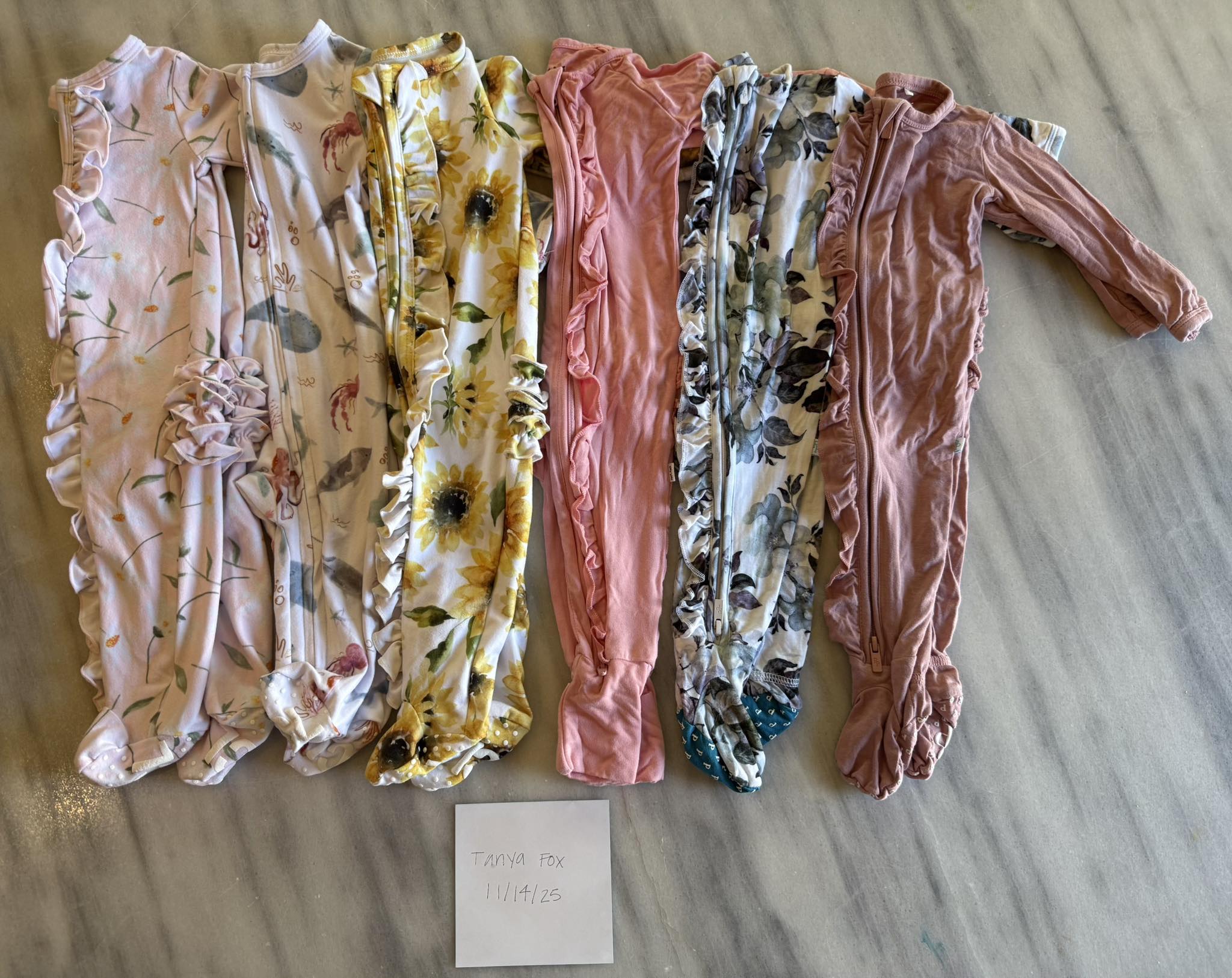 0-3 Bundle NWOT $120 Caden Lane, Posh Peanut & Little Sleepies  display picture 1