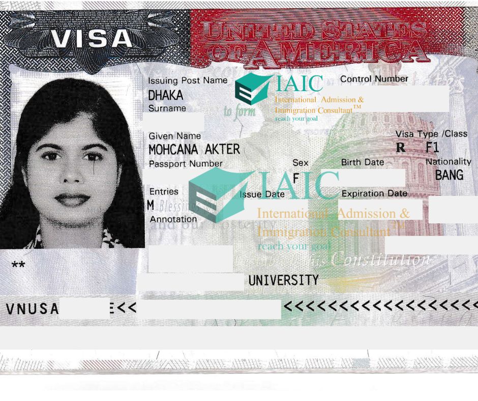 IAIC- - 🎉 Mohcana Akter Munne, who has secured her F1 visa, to pursue ...