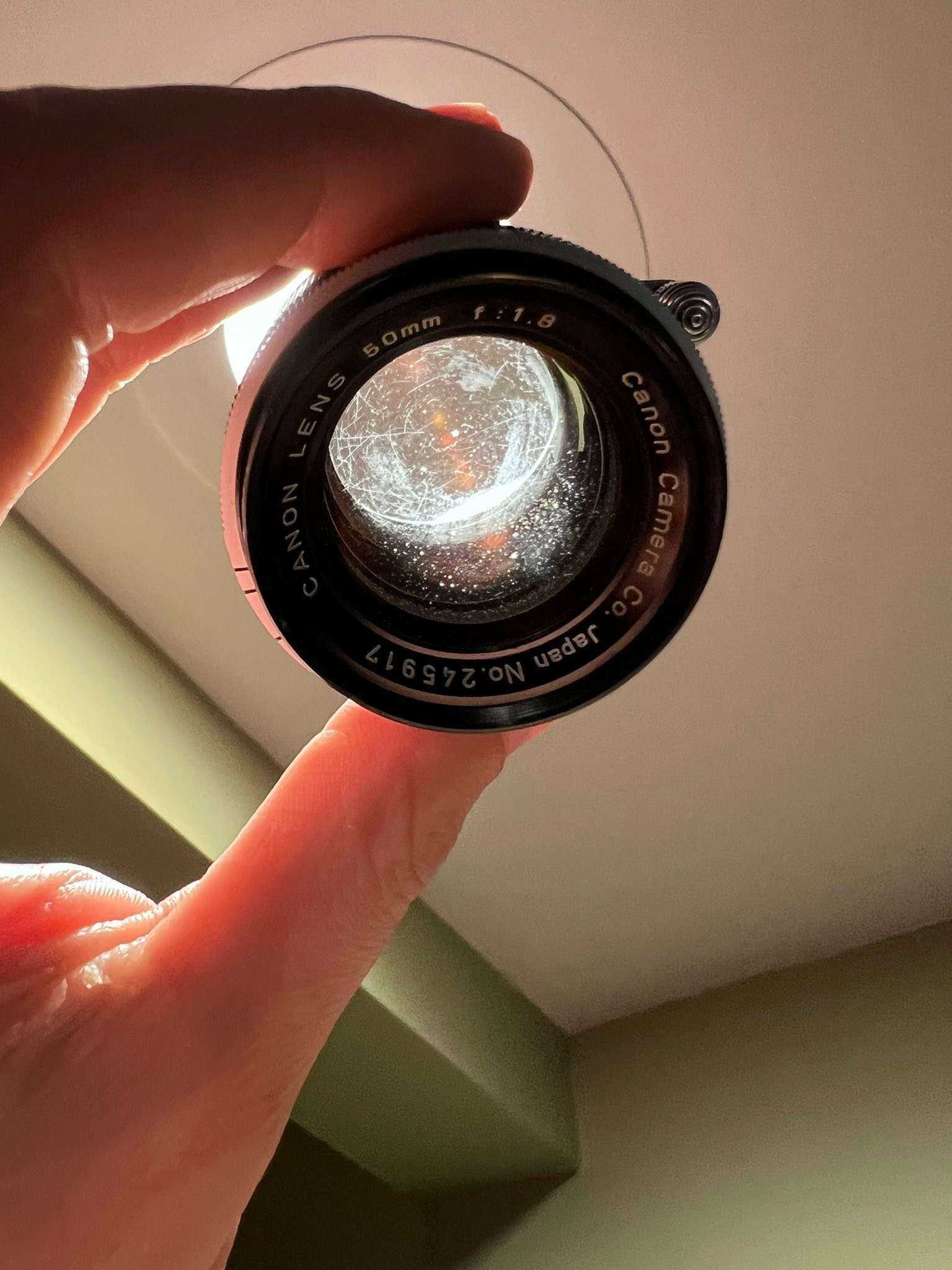 良品 Canon Model 7 / Canon Lens 50mm F1.8 Canon 7 with 50mm f1.8 lens performance