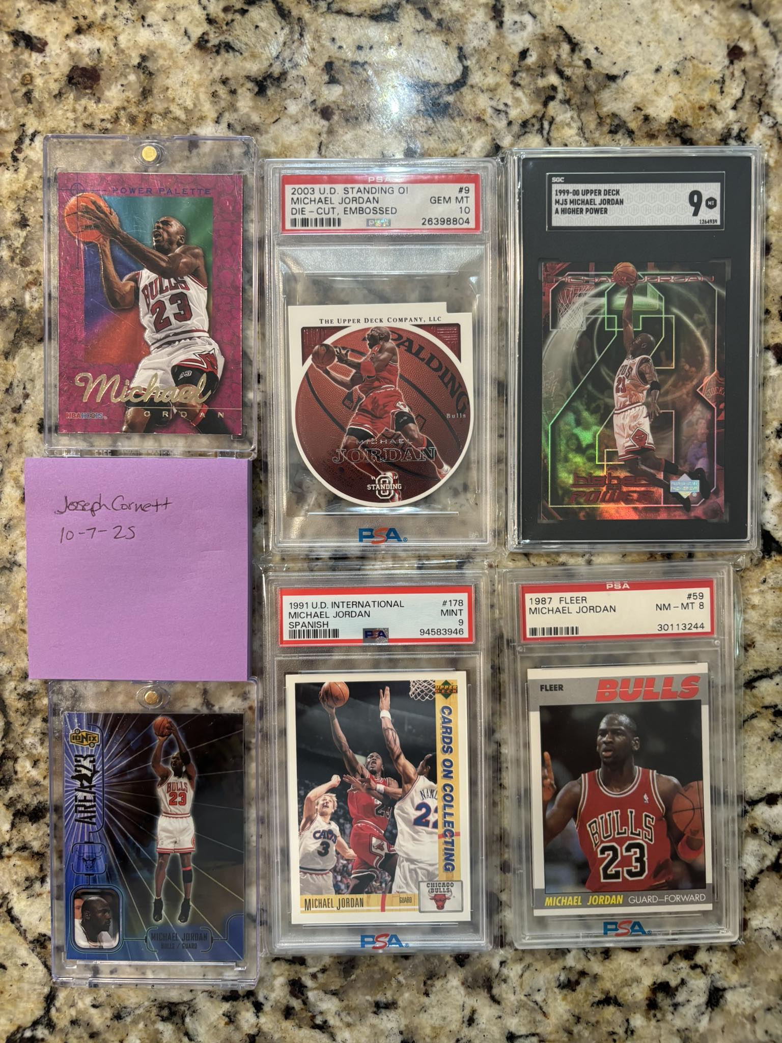 Jordan basketball cards for sale