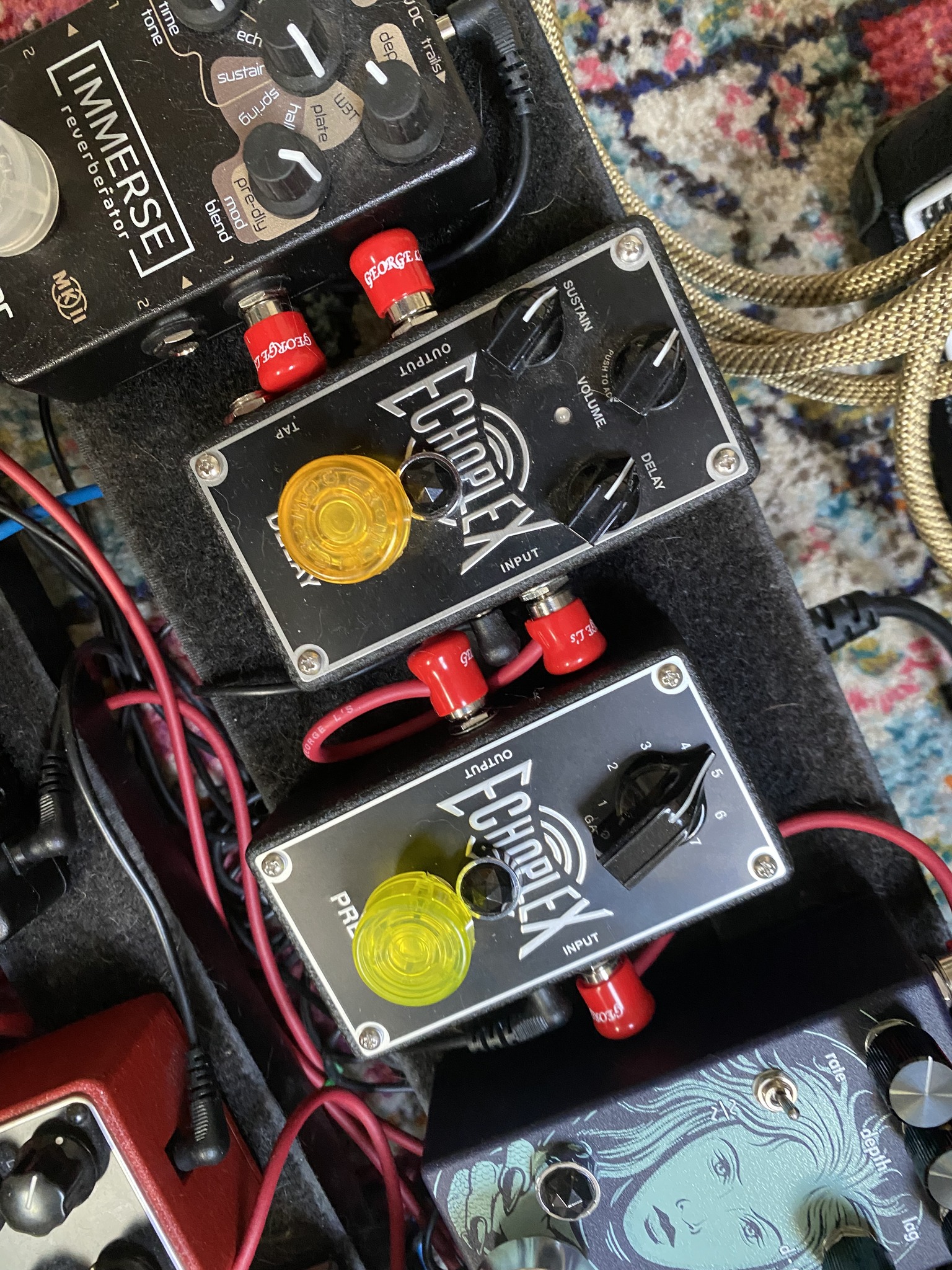 New pedal day - Echoplex preamp After distortion/overdrive or