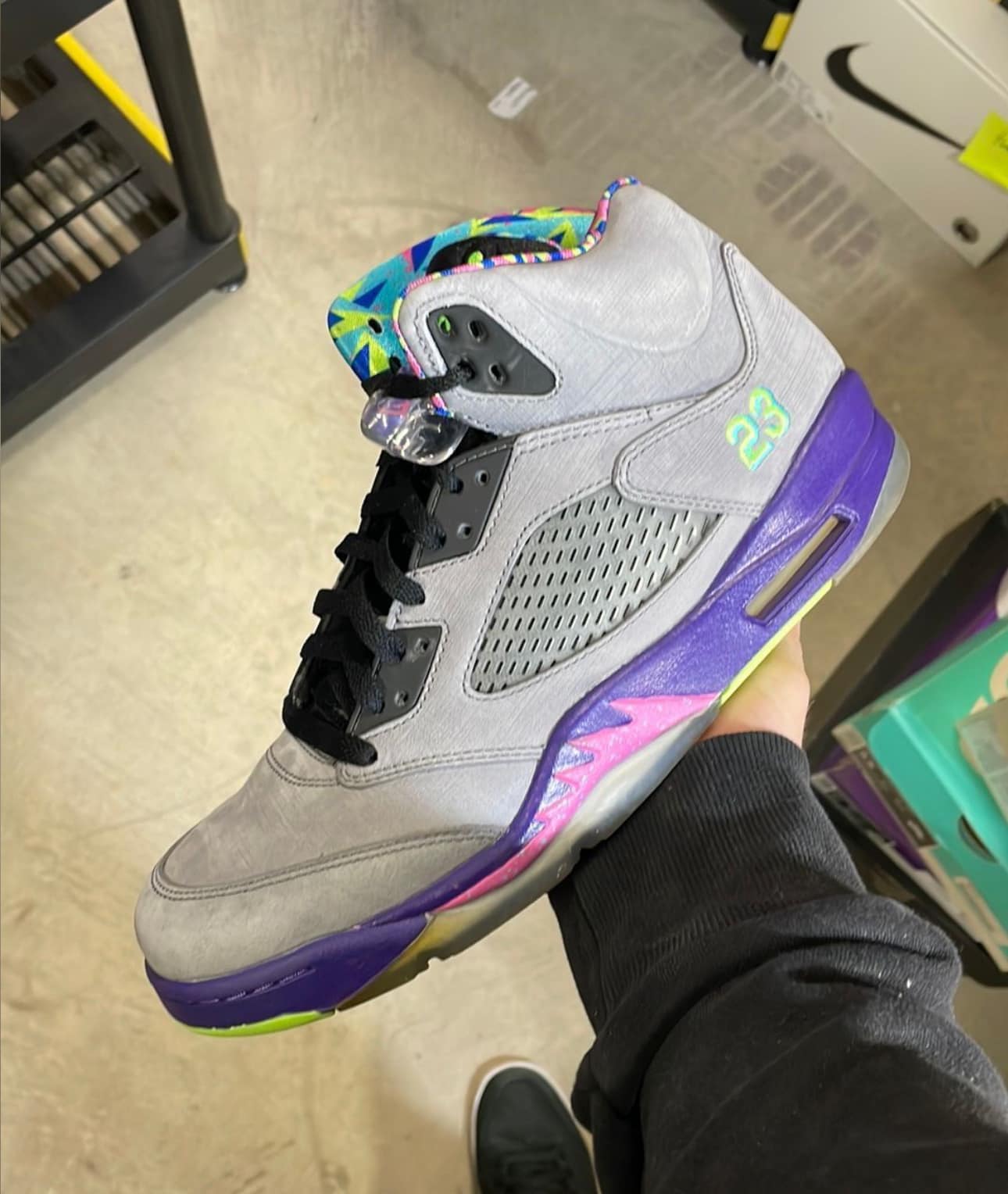 NIKE AIR JORDAN 5 RETRO HORNETS 28cm AJ5
