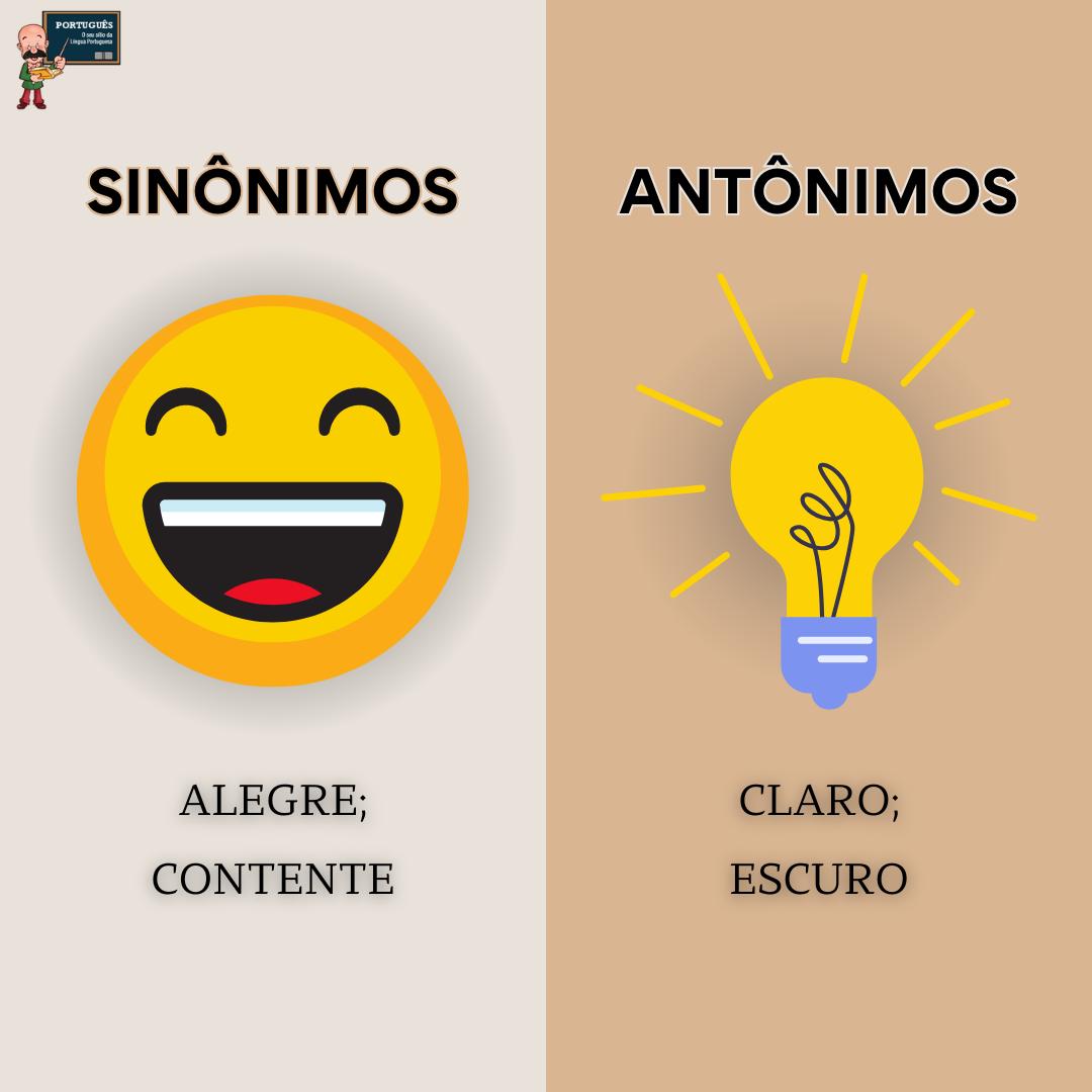 Sinonimos De Palavras Correção Da Atividade Sinônimos / 13CI
