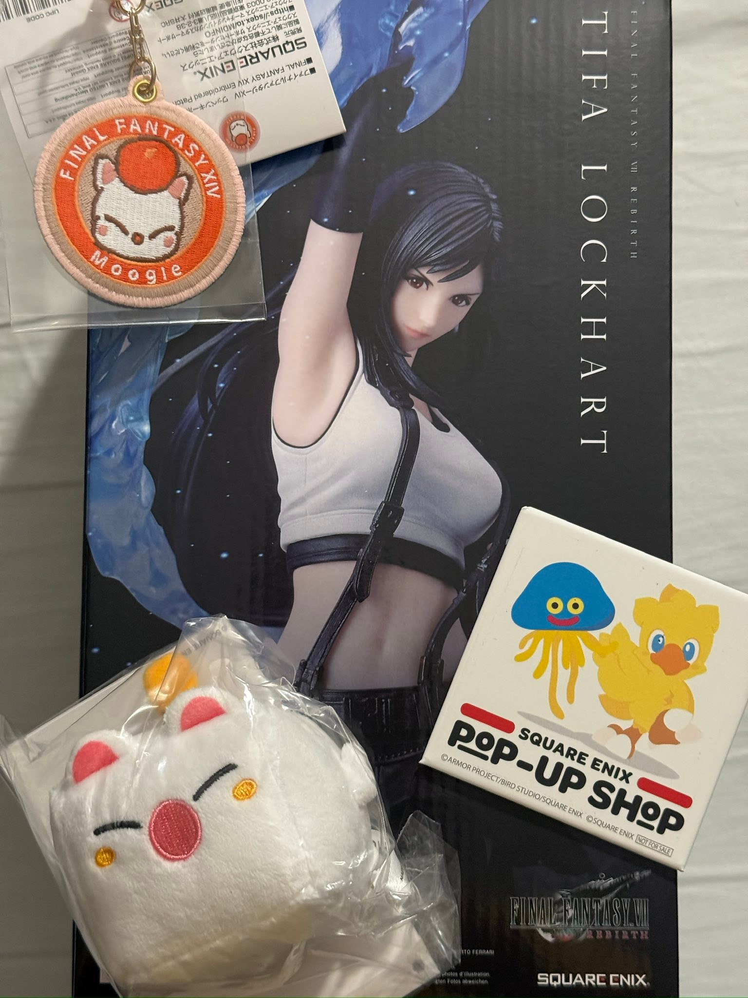 Went to Square Enix pop up store and got what I needed! lol