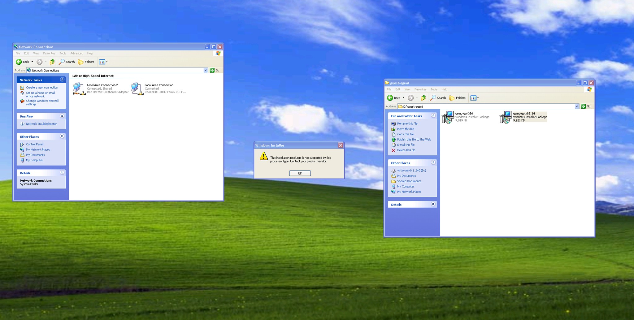 How to fix Windows XP virtual machine error on Dell Inspiron with