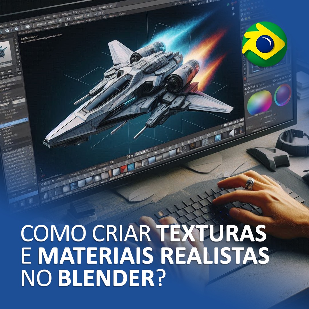 Blender 3D Brasil - Como criar Texturas e Materiais realistas no ...
