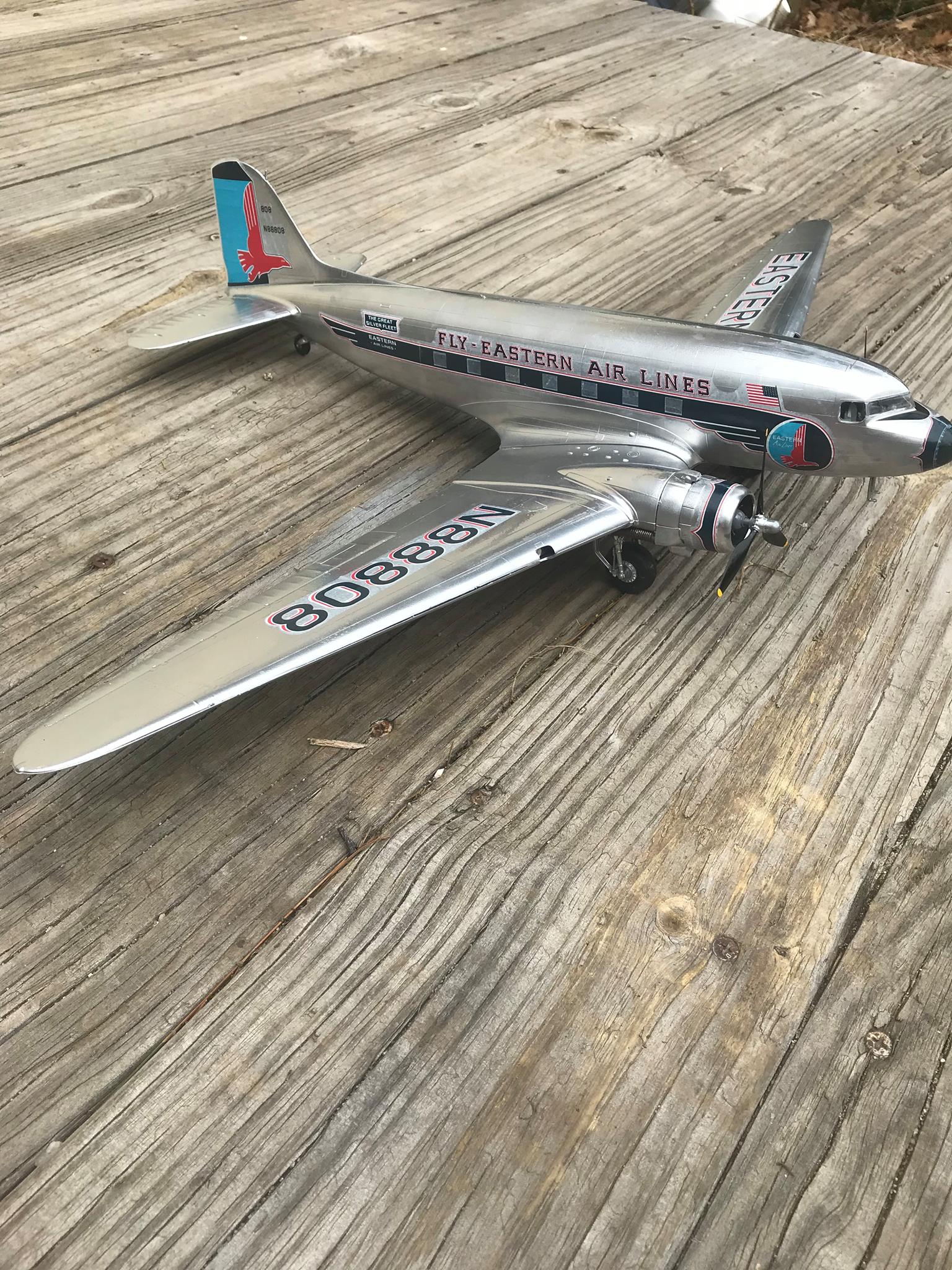 Eastern Airlines DC-3, 1/48, Monogram