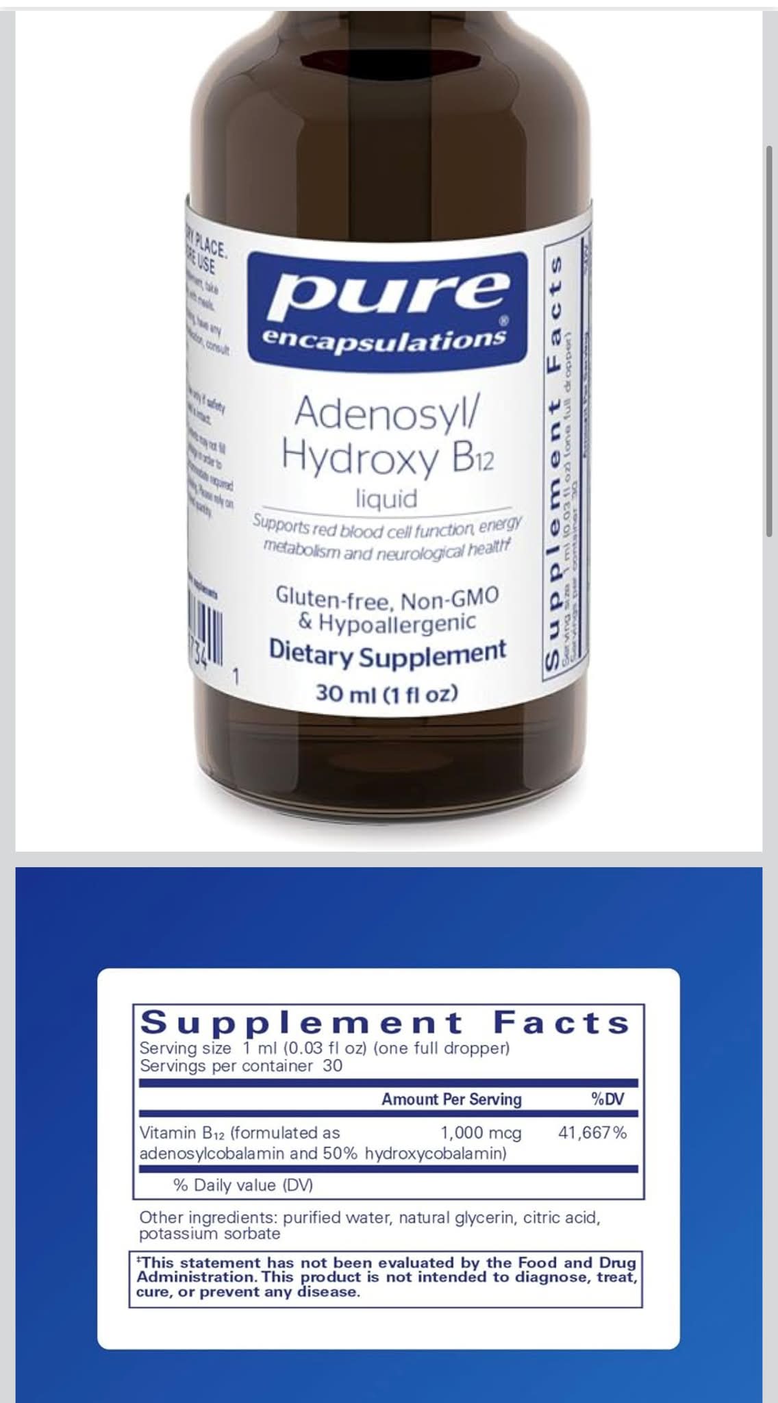 hydroxy b12 injections autism I was originally taking with Folate (as Metafolin). One capsule was fine but my B12 levels never increased and were low 300. My naturopath doubled the dose which then made me Metabolism and Weight Management