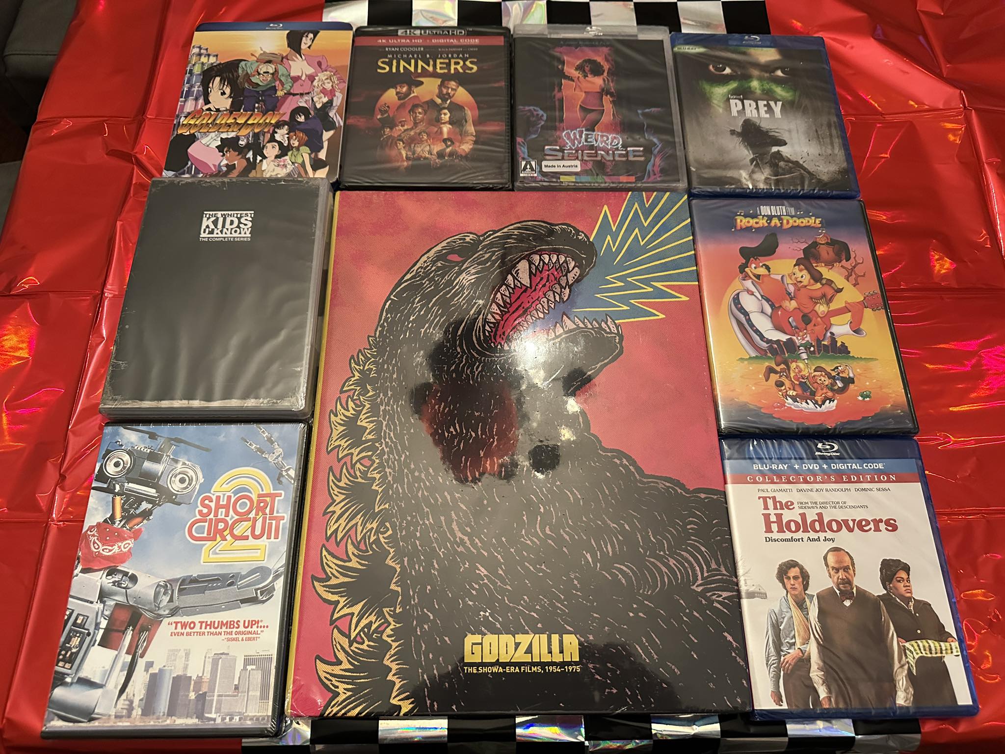 Criterion Showa-era Godzilla Blu-ray set and King Kong laserdisc