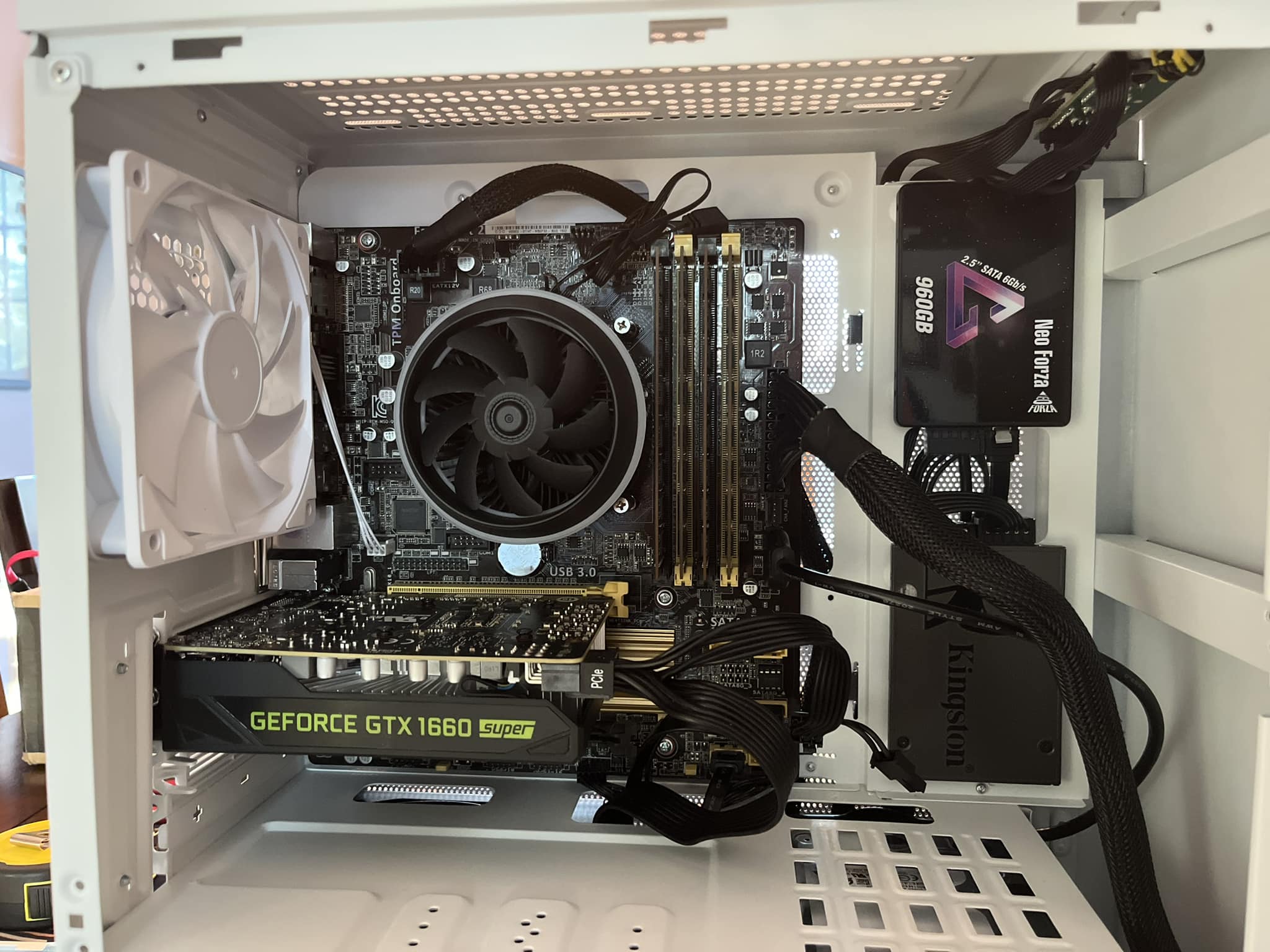 Asus ROG Strix 4080 OC edition gaming PC build