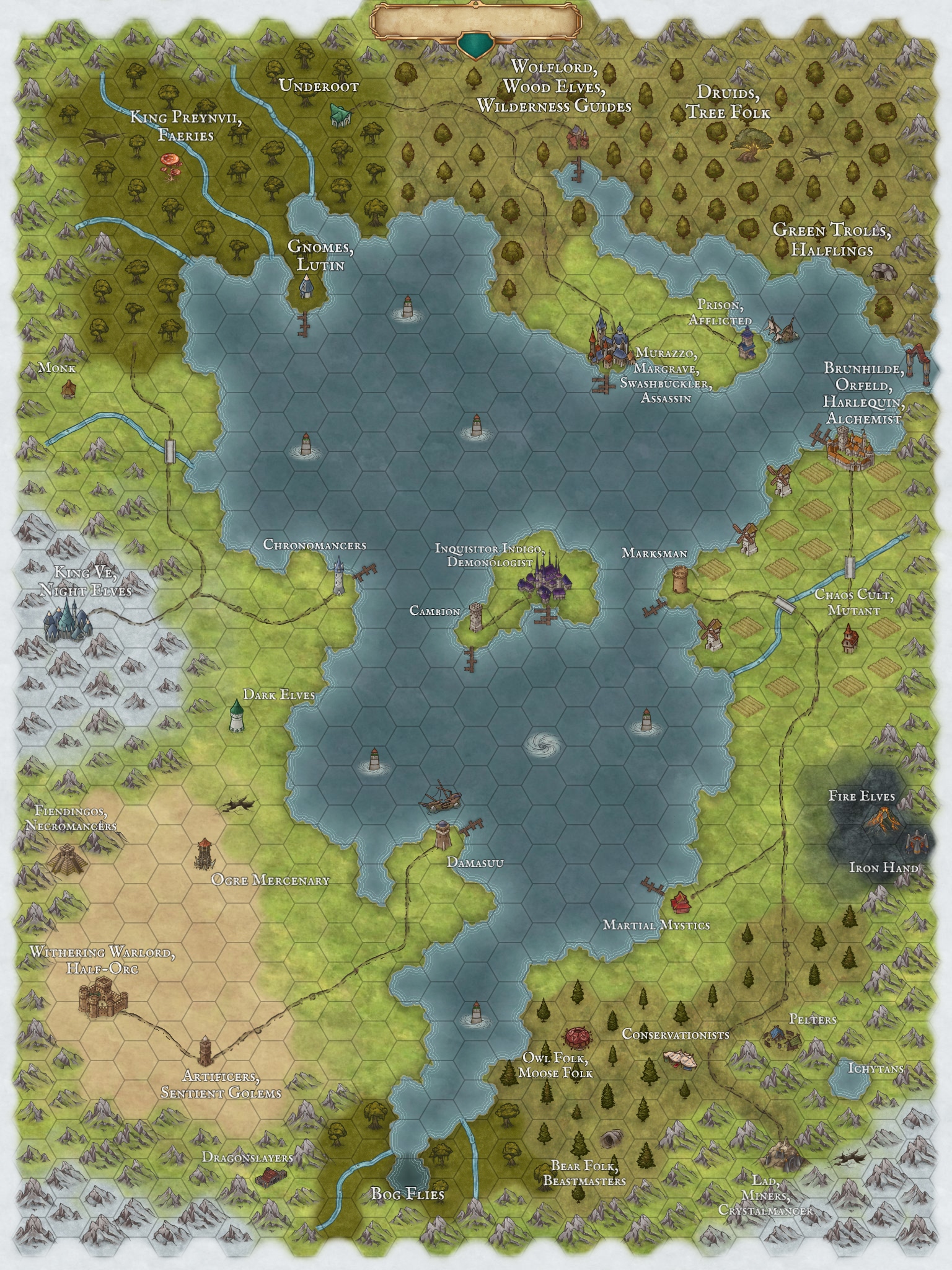 World Map Dungeons And Dragons Dnd Map Designs, Themes, Templates And